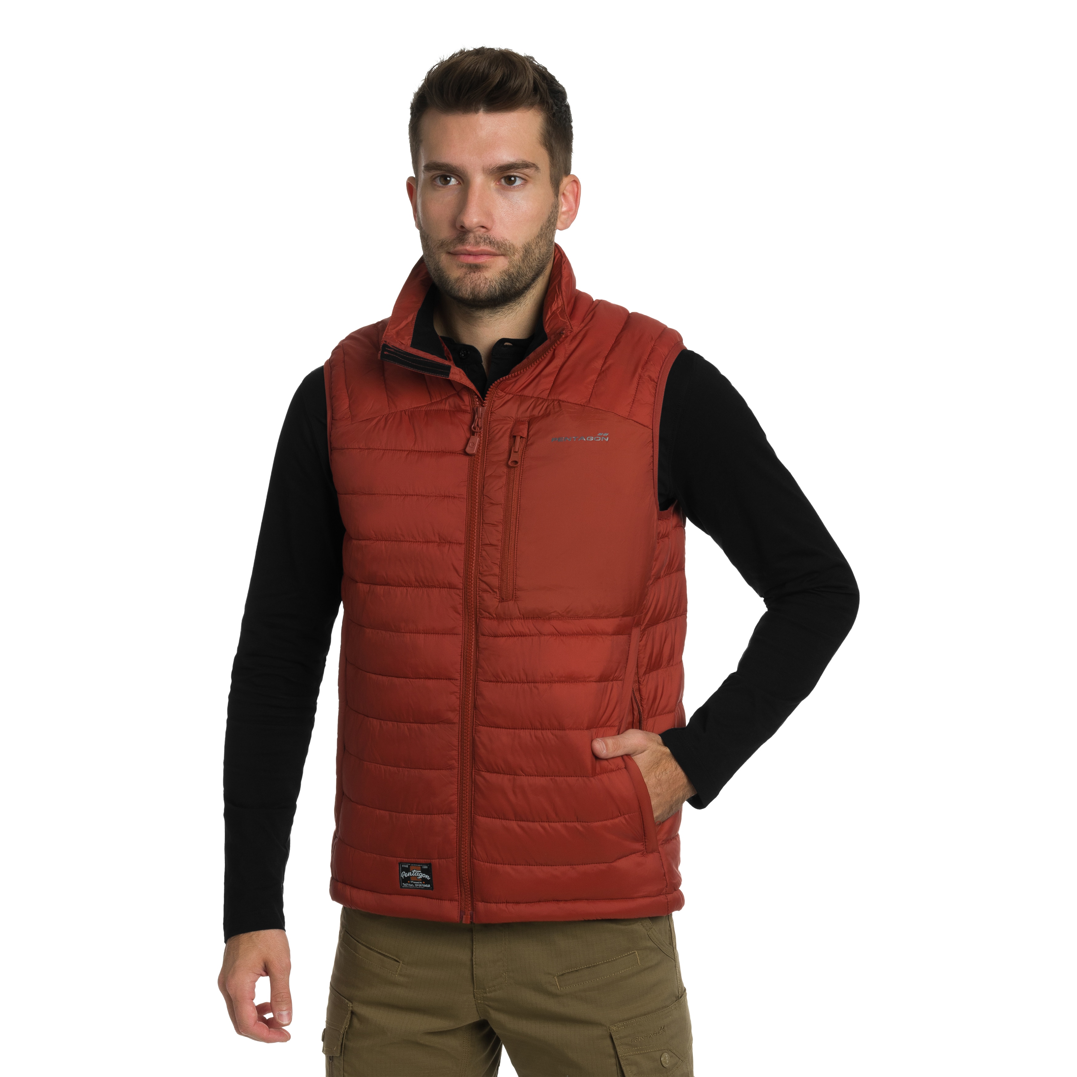 Bezrękawnik Pentagon Homer Vest - Maroon Red