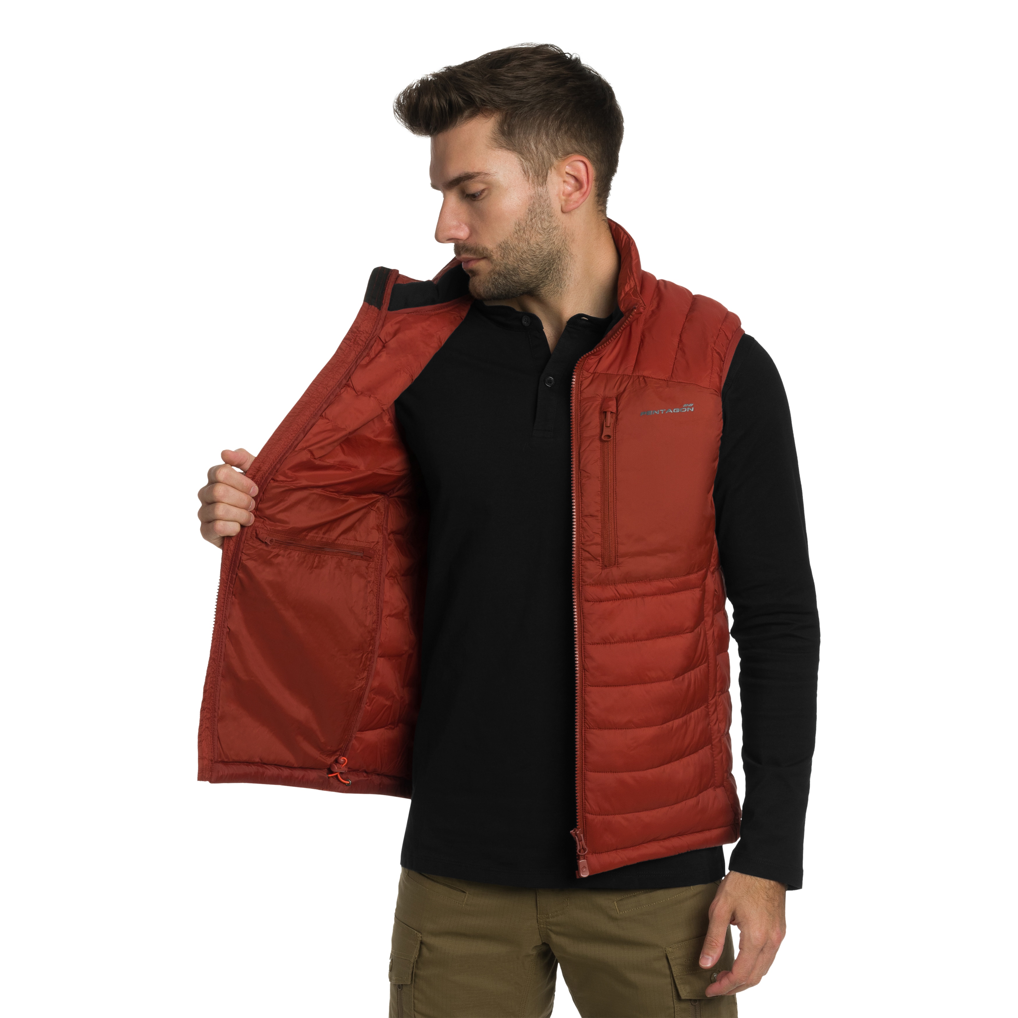 Bezrękawnik Pentagon Homer Vest - Maroon Red