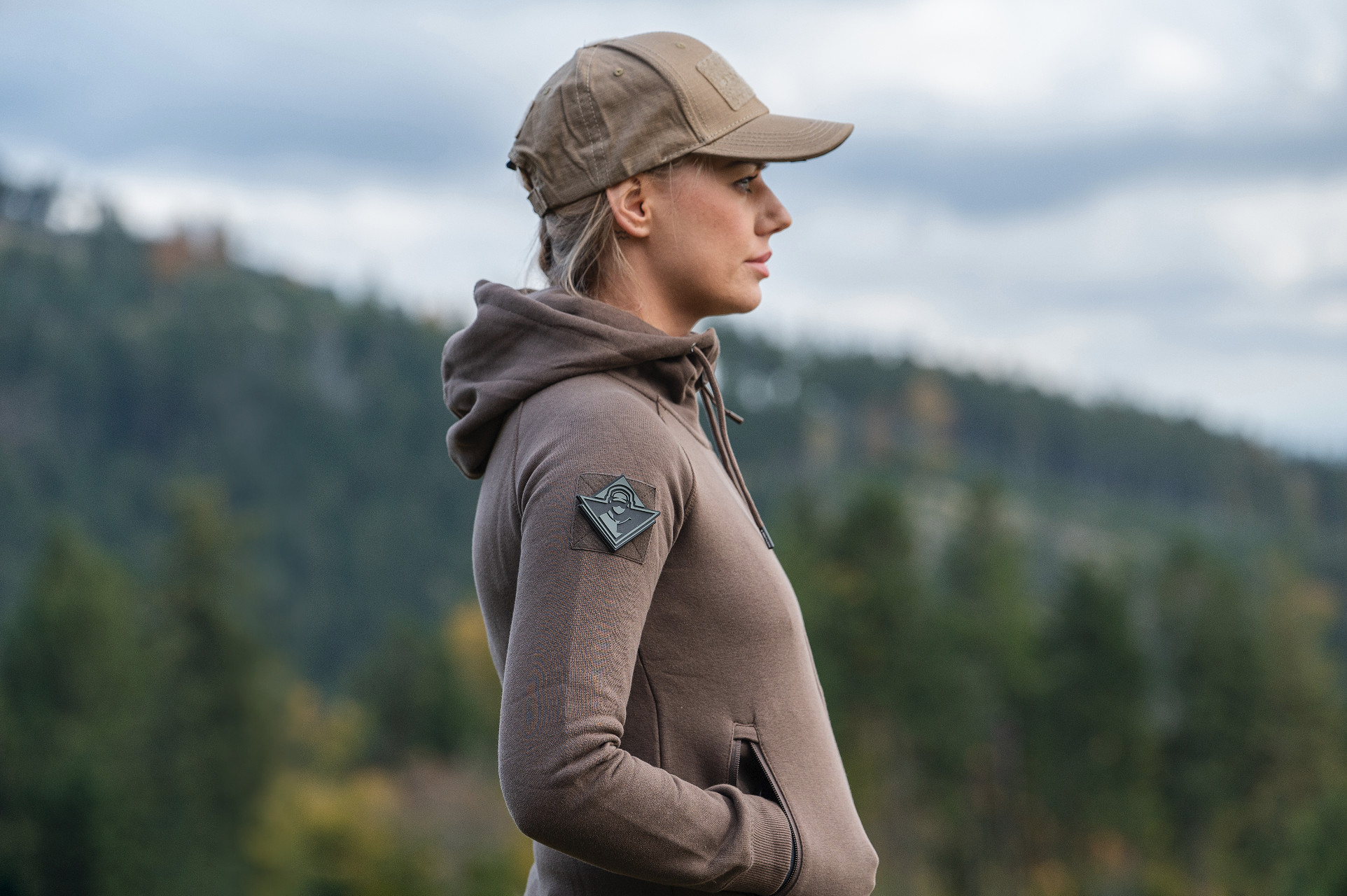 Жіноча кофта Pentagon Aphrodite Sweater - Camo Green