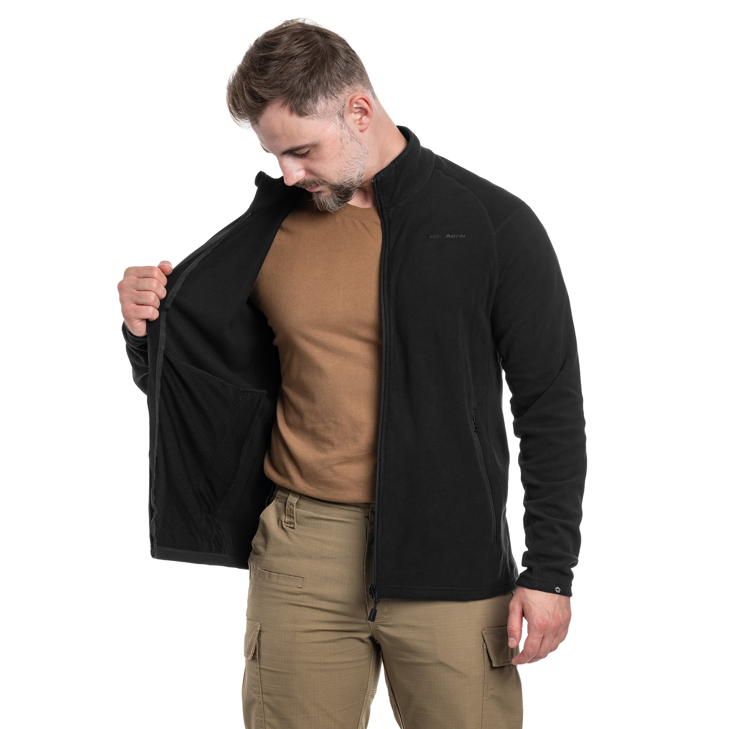 Флісова кофта Pentagon Arkos - Black