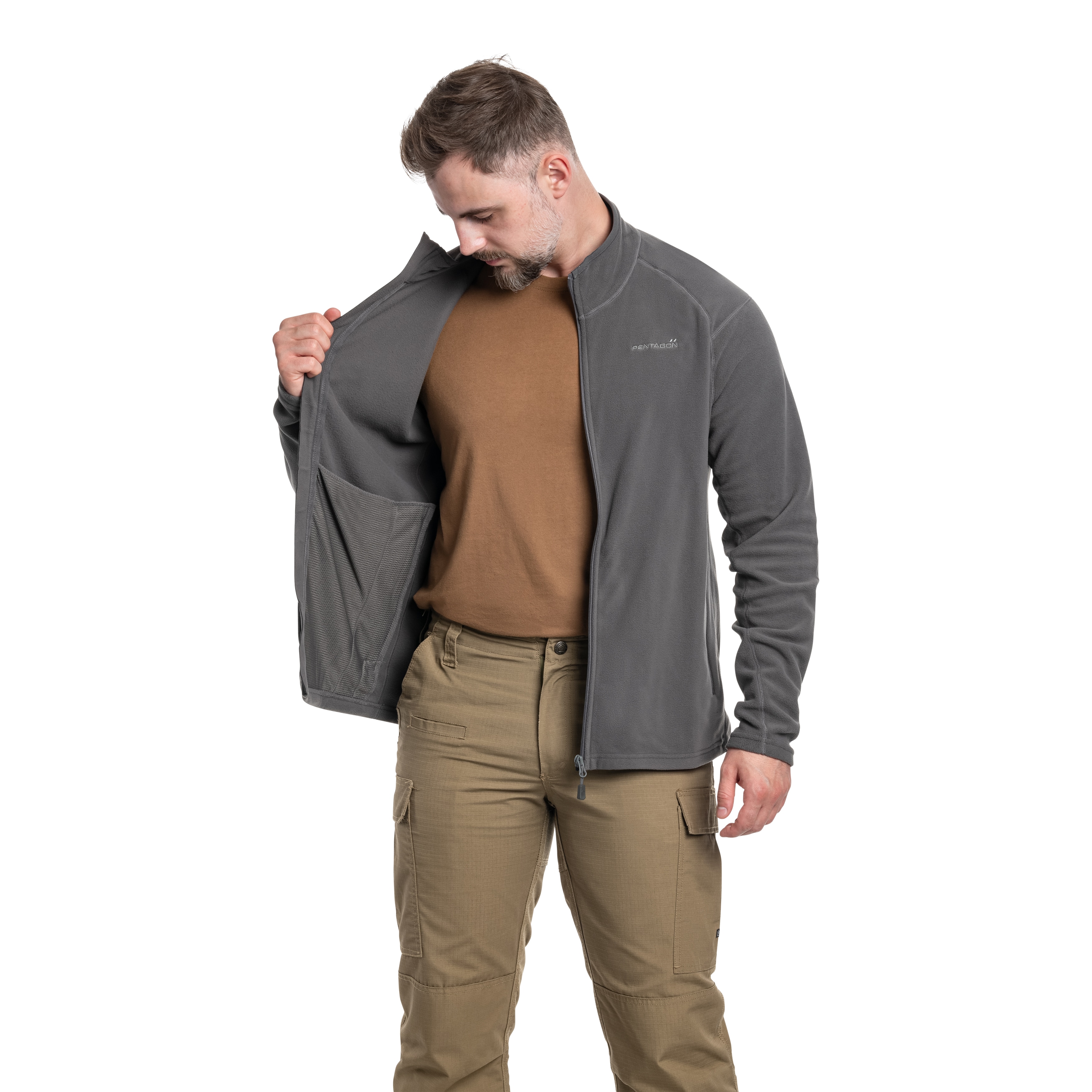Флісова кофта Pentagon Arkos - Wolf Grey