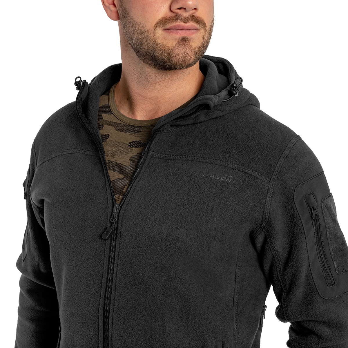 Флісова кофта Pentagon Hercules 2.0 - Black