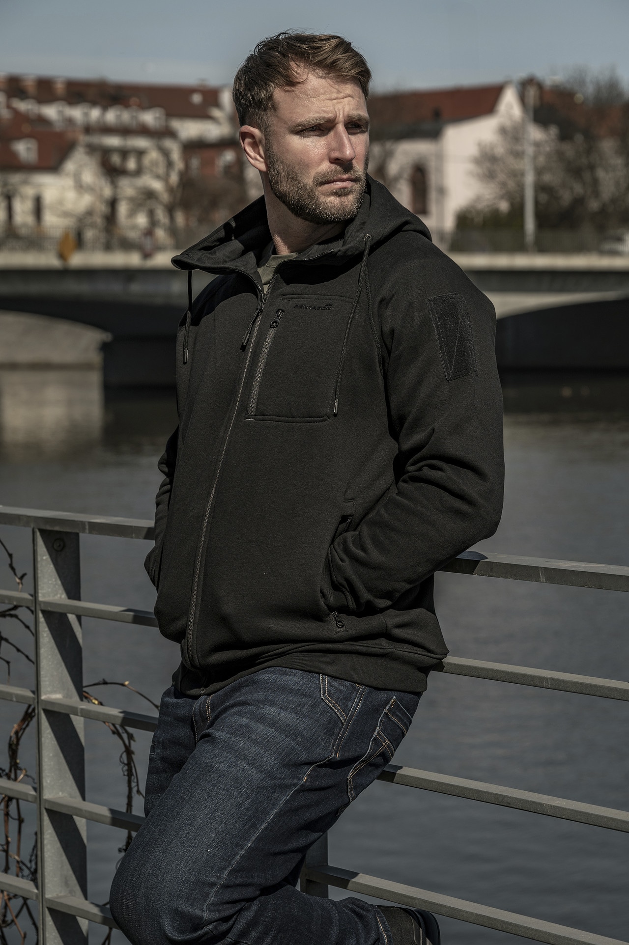 Кофта Pentagon Leonidas 2.0 Tactical Hoodie - Black