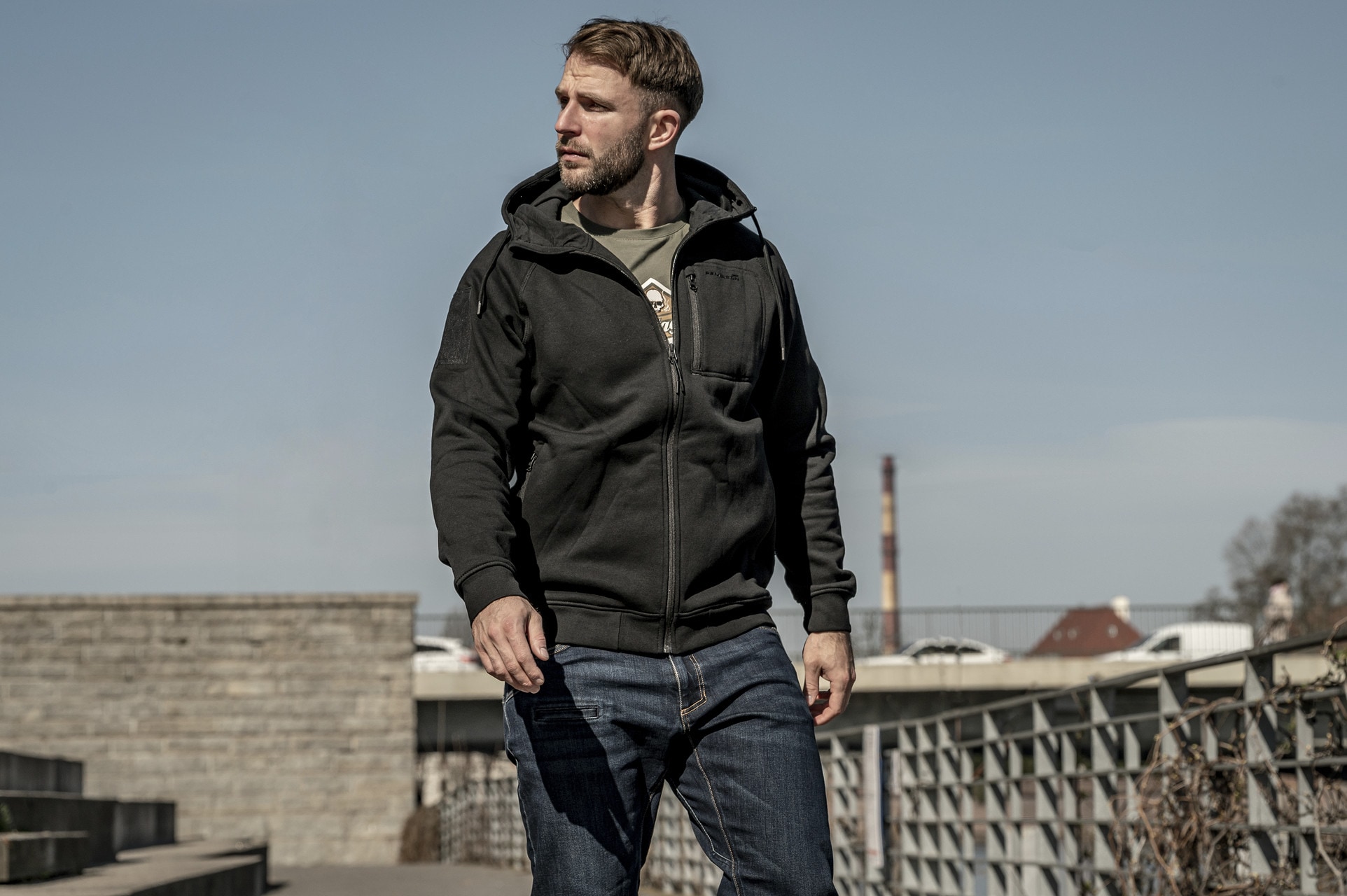 Кофта Pentagon Leonidas 2.0 Tactical Hoodie - Black