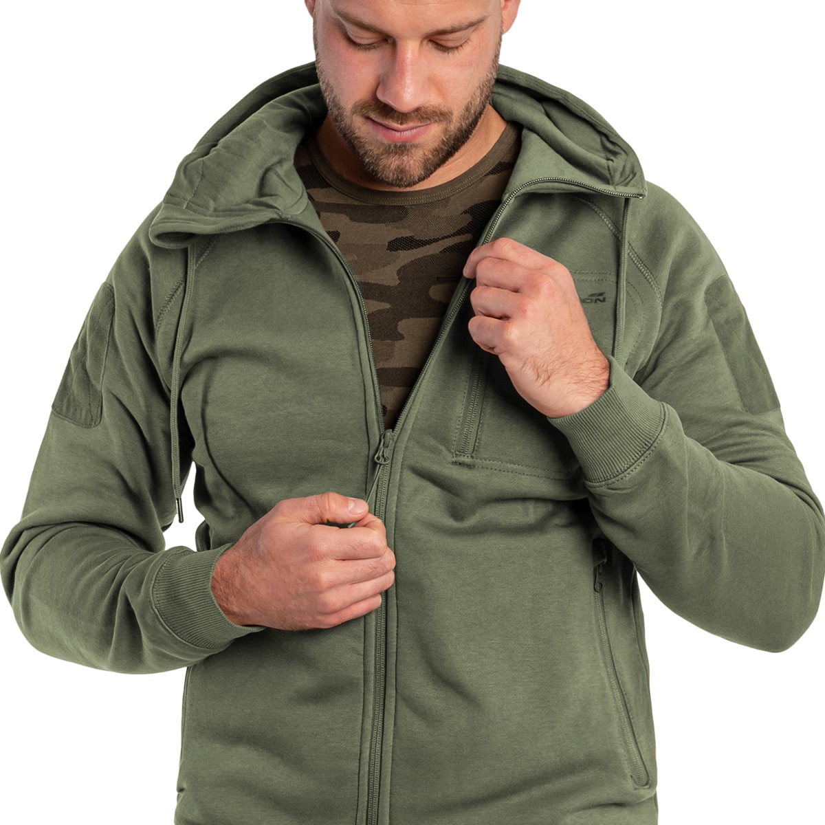 Bluza Pentagon Leonidas 2.0 Tactical Hoodie - Camo Green