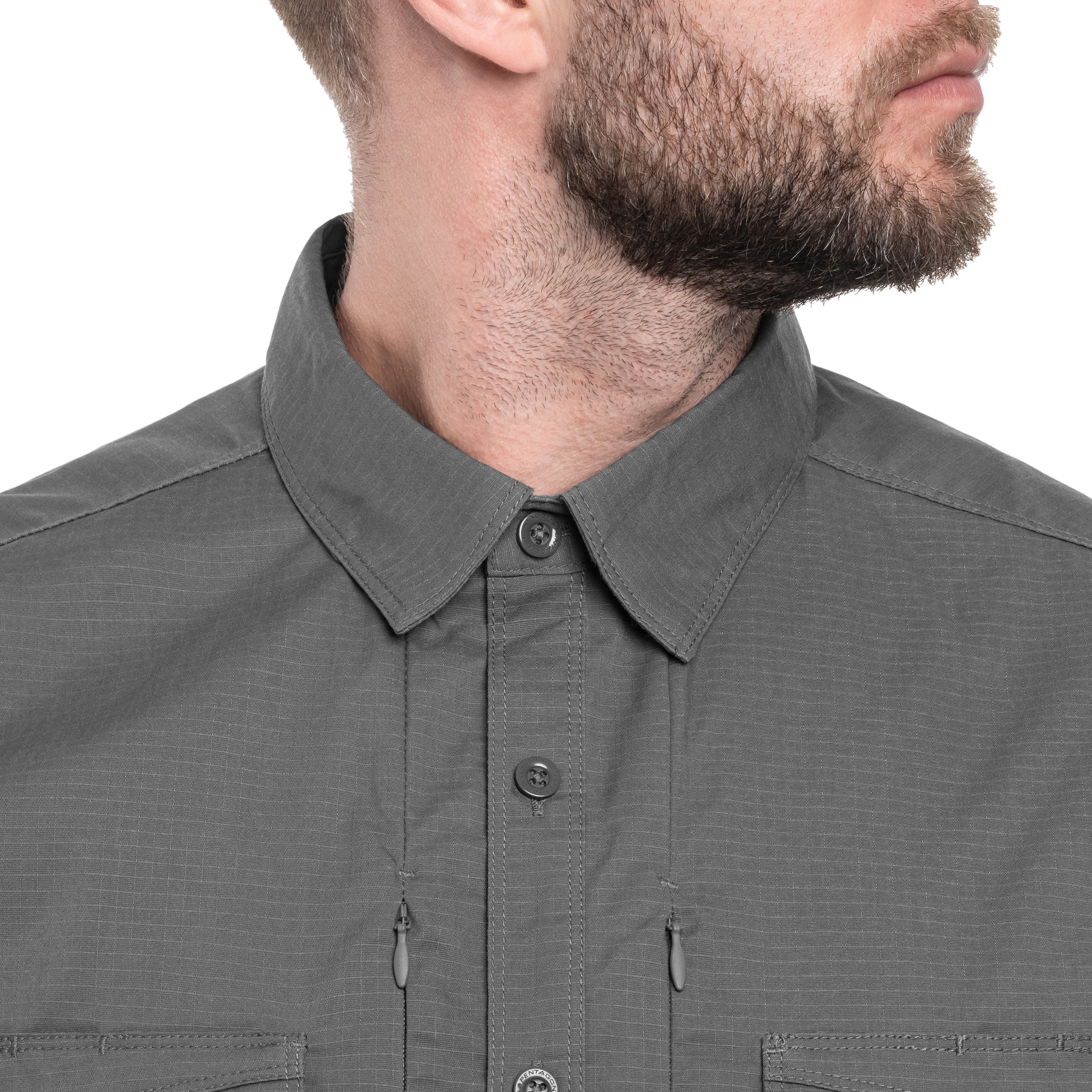 Koszula taktyczna Pentagon Plato Long Sleeve - Wolf Grey