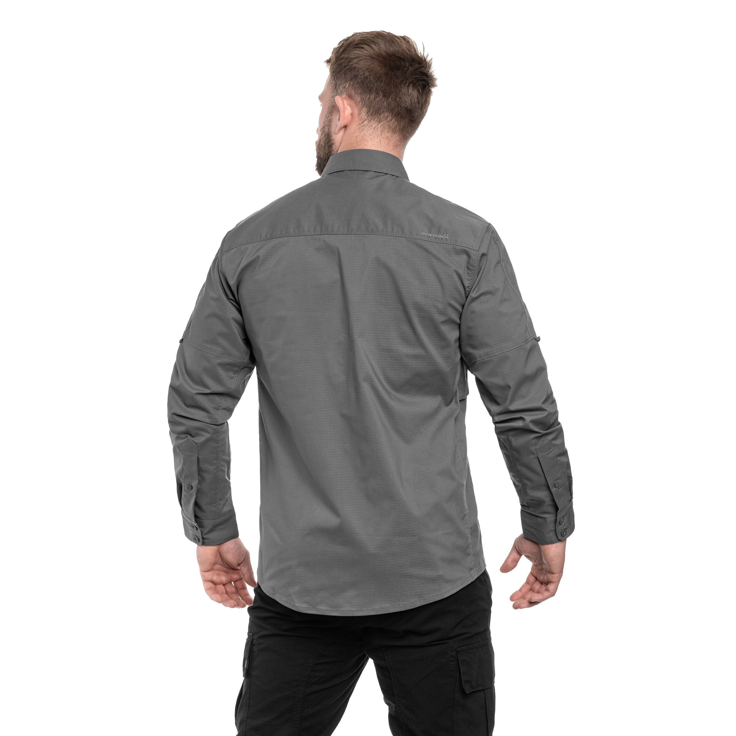 Koszula taktyczna Pentagon Plato Long Sleeve - Wolf Grey