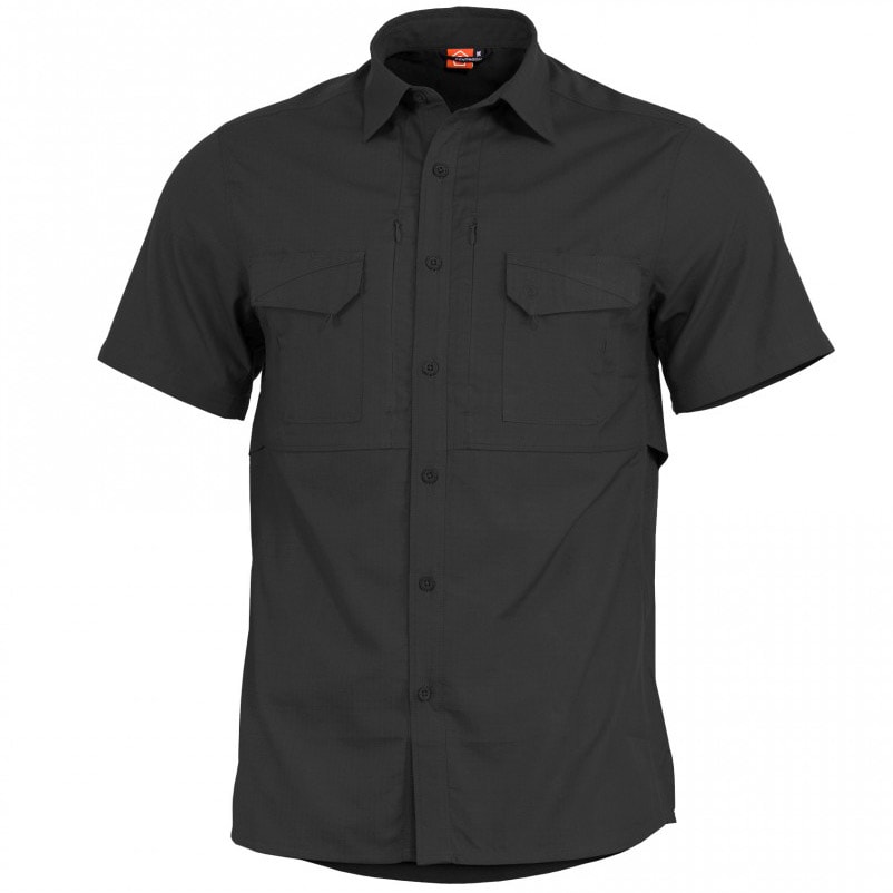 Тактична сорочка Pentagon Plato Short Sleeve - Black