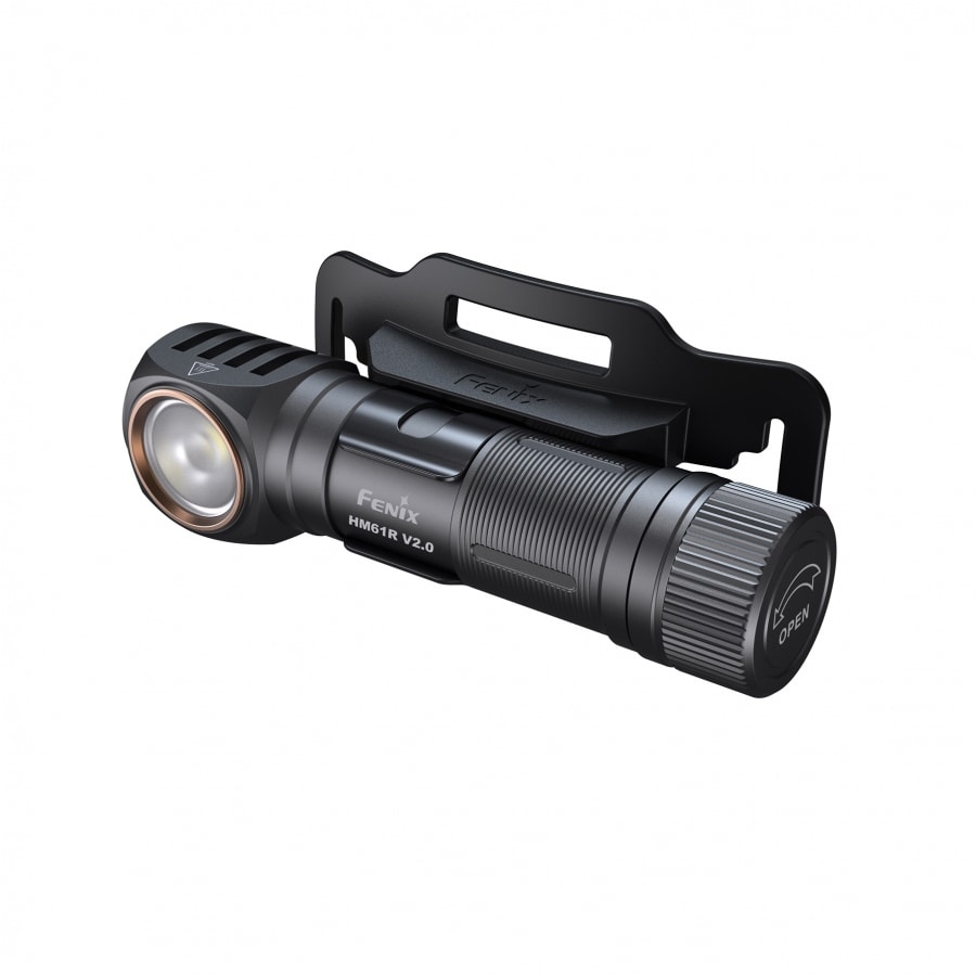 Latarka czołowa i kątowa Fenix HM61R V2 z opaską - 1600 lumenów
