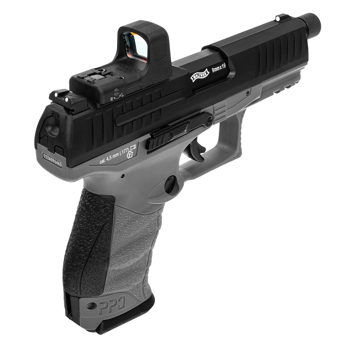 Пневматичний пістолет Walther PPQ M2 Q4 TAC Combo 4,5 мм