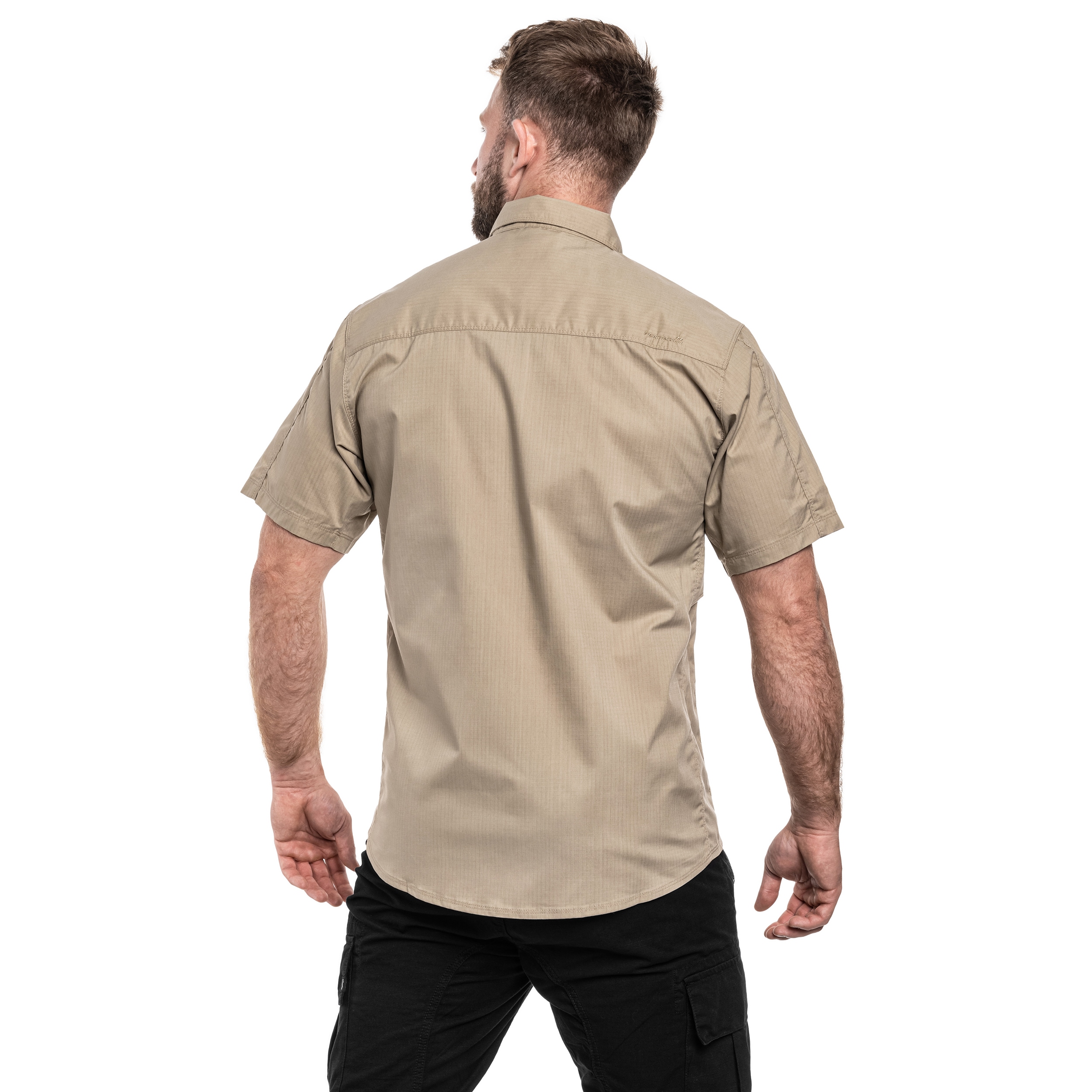 Koszula taktyczna Pentagon Plato Short Sleeve - Khaki