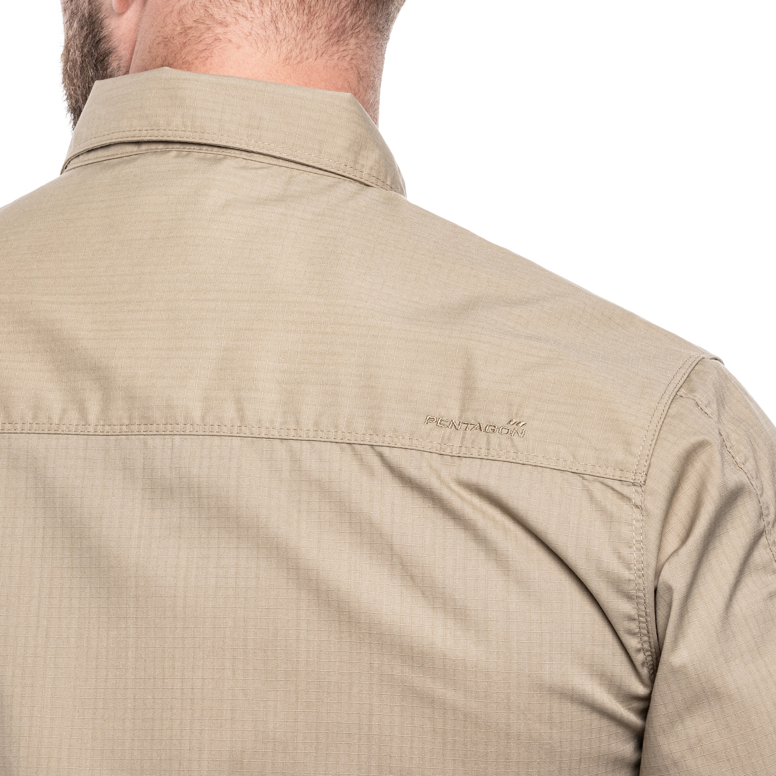 Koszula taktyczna Pentagon Plato Short Sleeve - Khaki