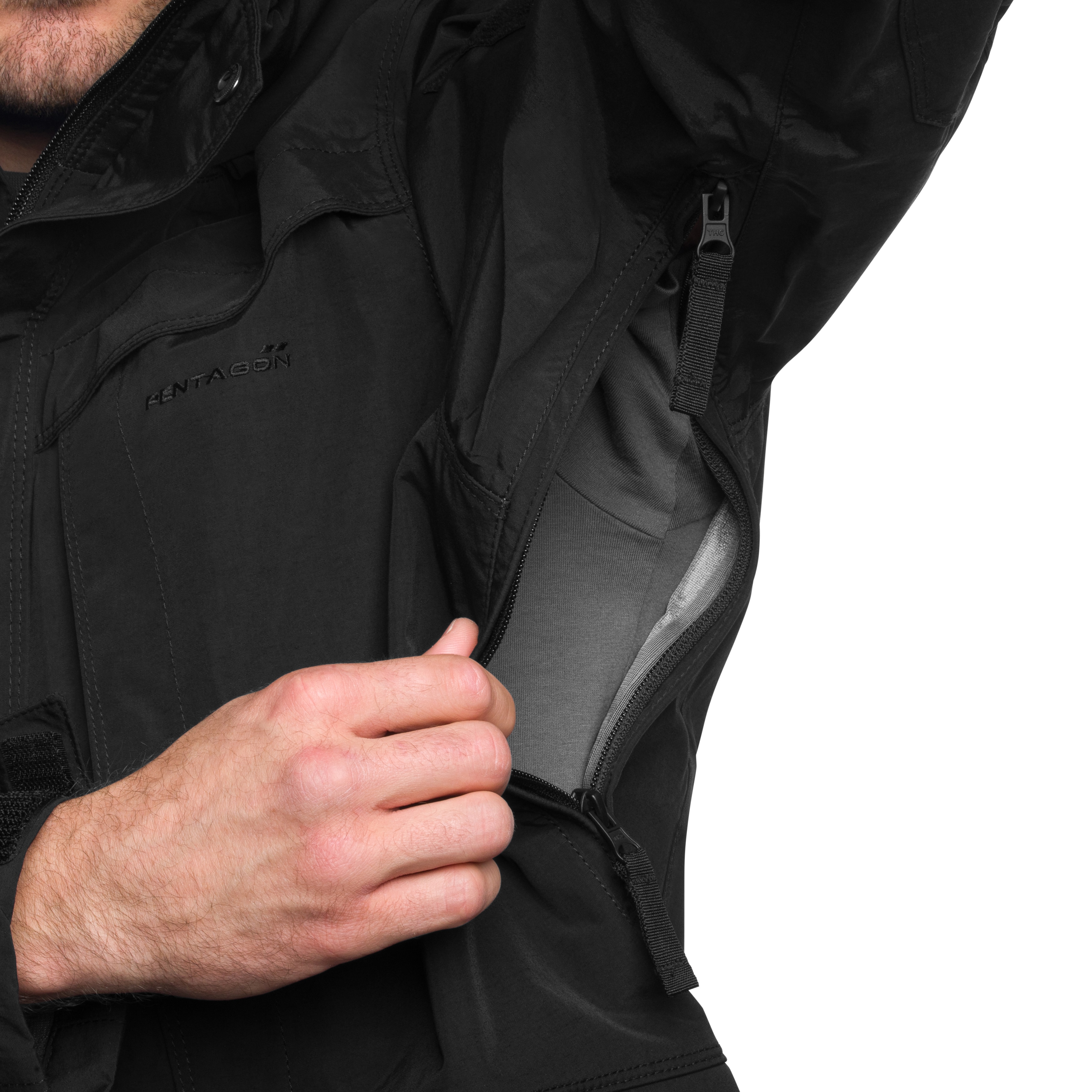 Kurtka Pentagon Hurricane Black