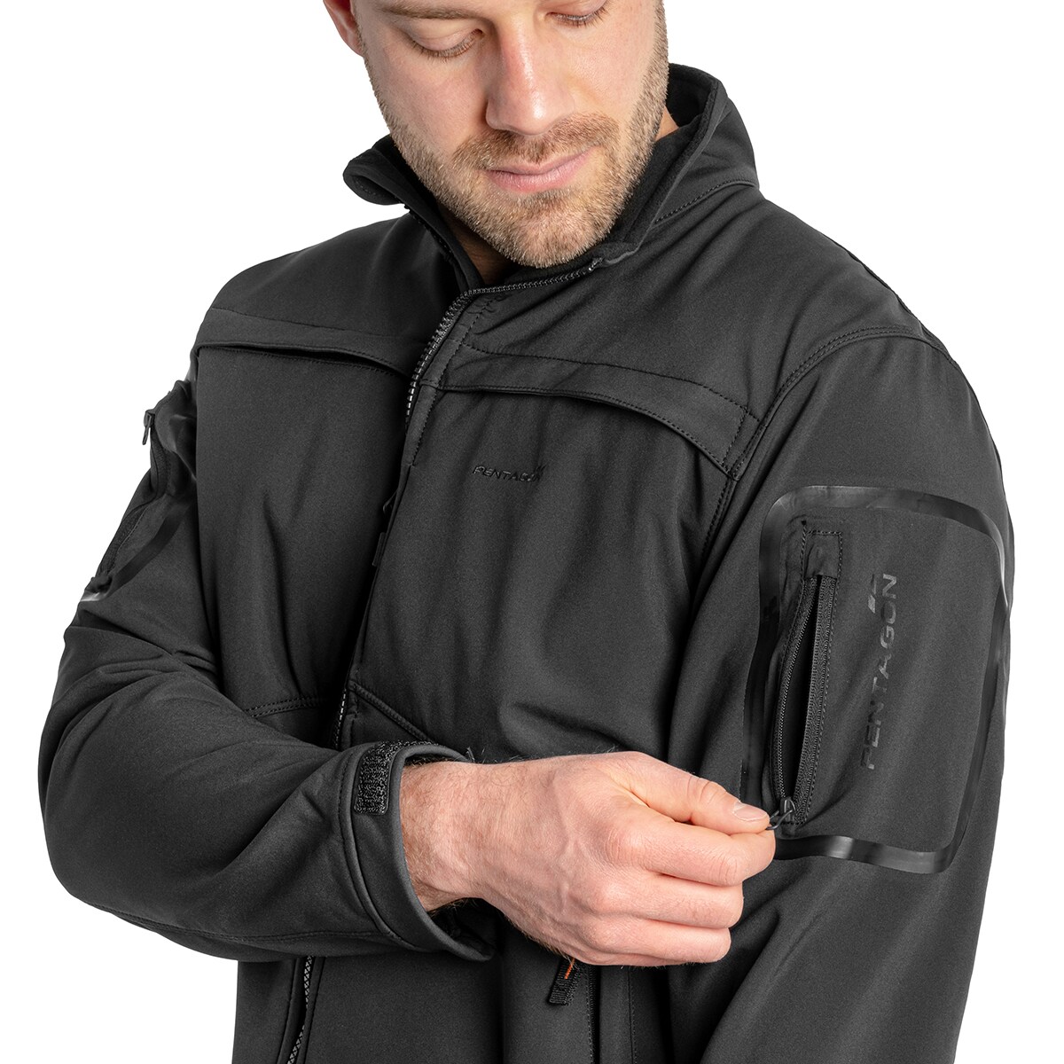 Kurtka Pentagon Kryvo Softshell - Black