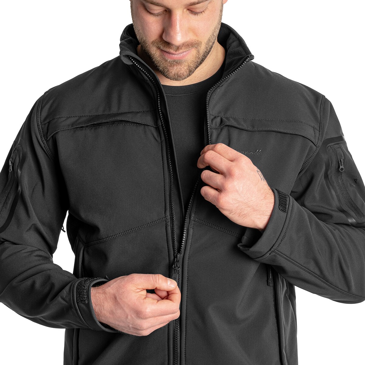 Kurtka Pentagon Kryvo Softshell - Black