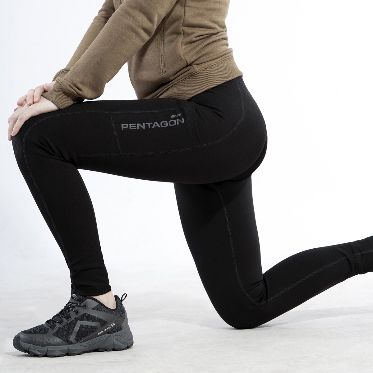 Legginsy damskie Pentagon Foxie Black