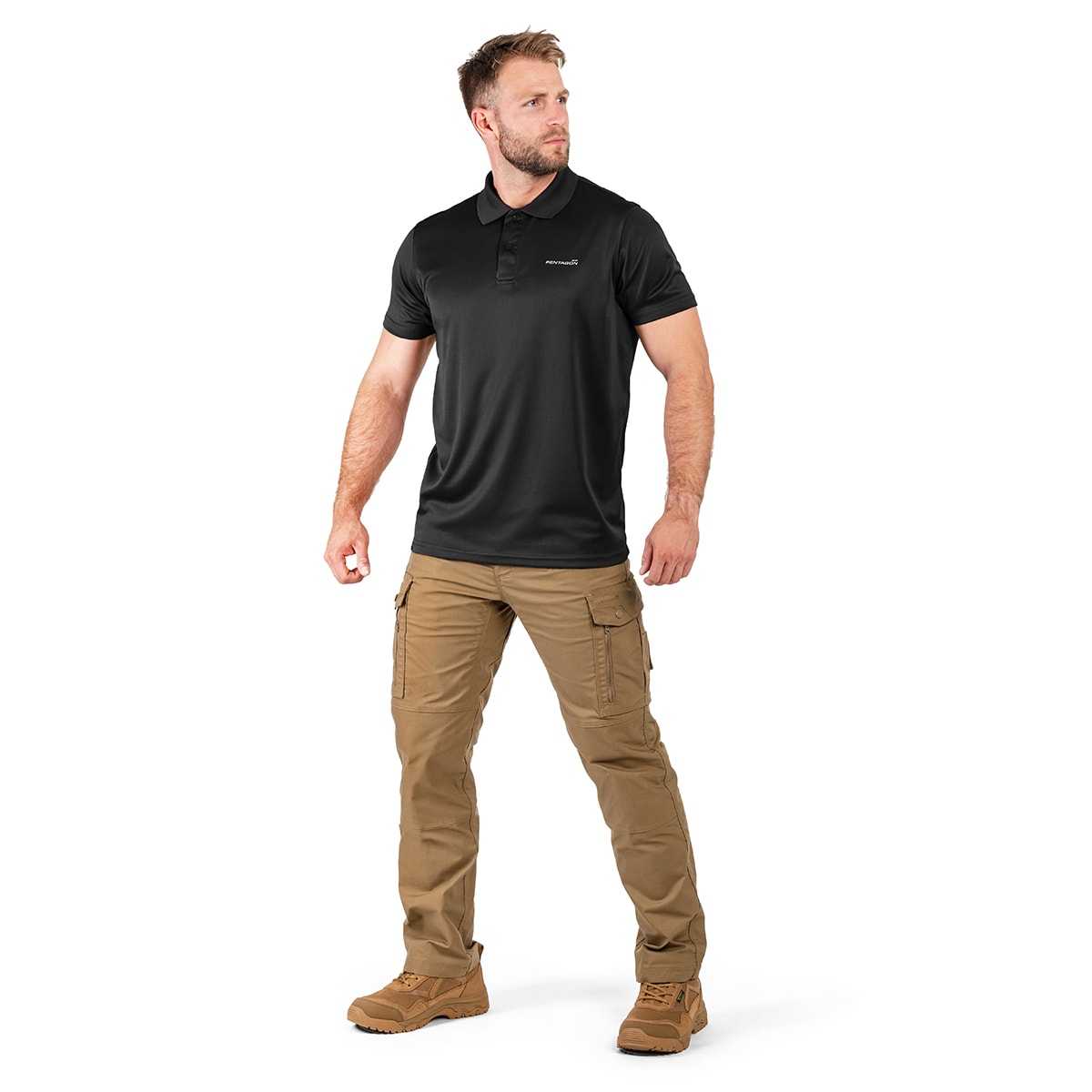 Koszulka Polo Pentagon Anassa - Black
