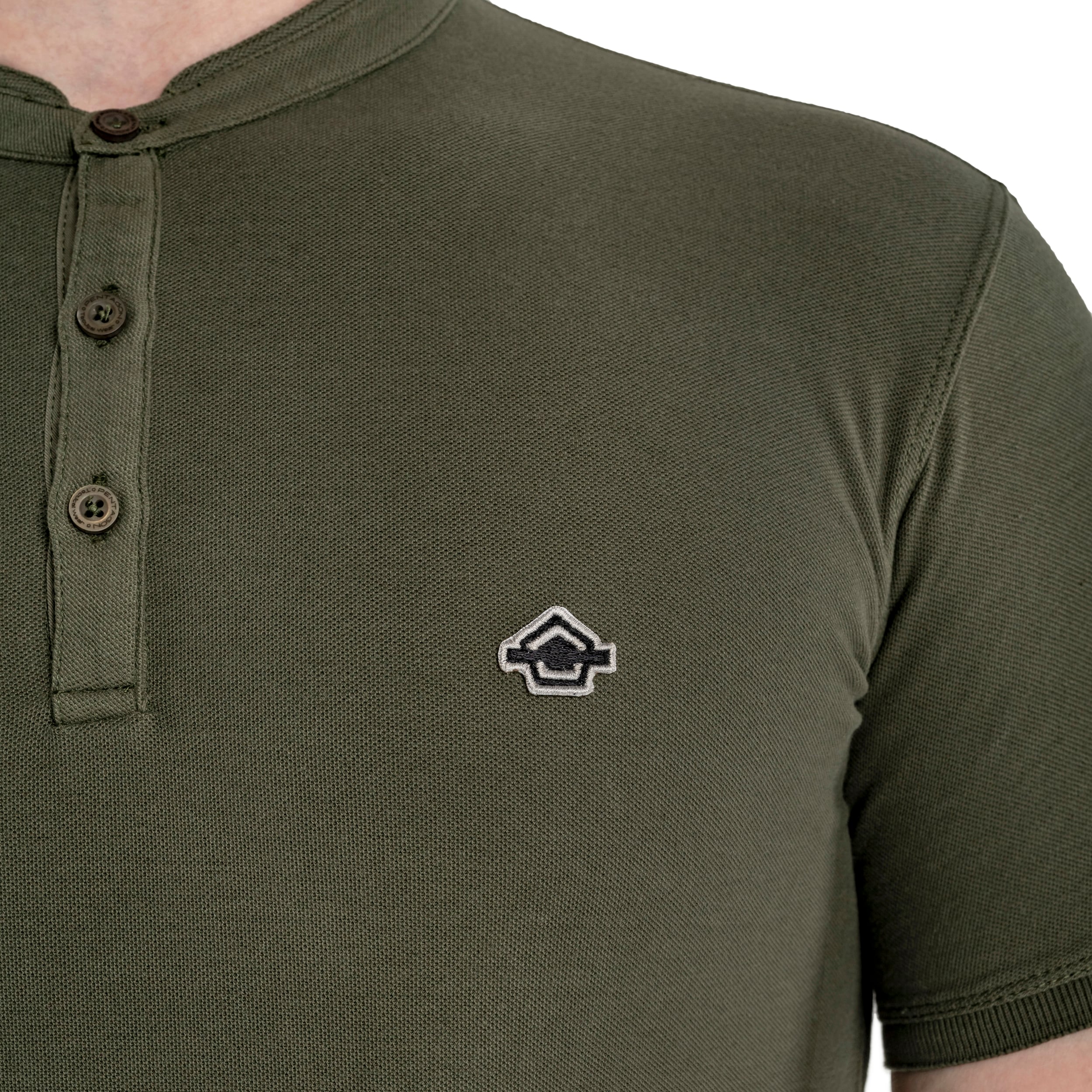 Koszulka T-Shirt Pentagon Levantes Henley - Camo Green