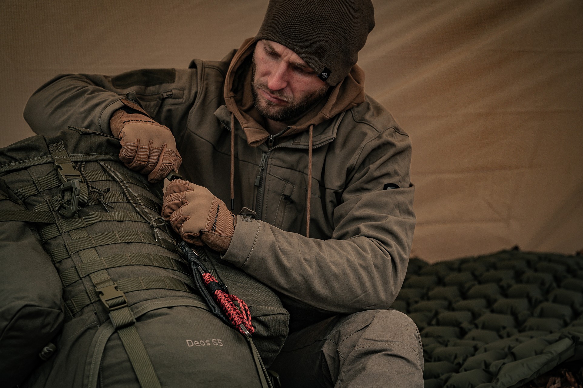 Тактичні рукавиці Pentagon Mongoose - Coyote