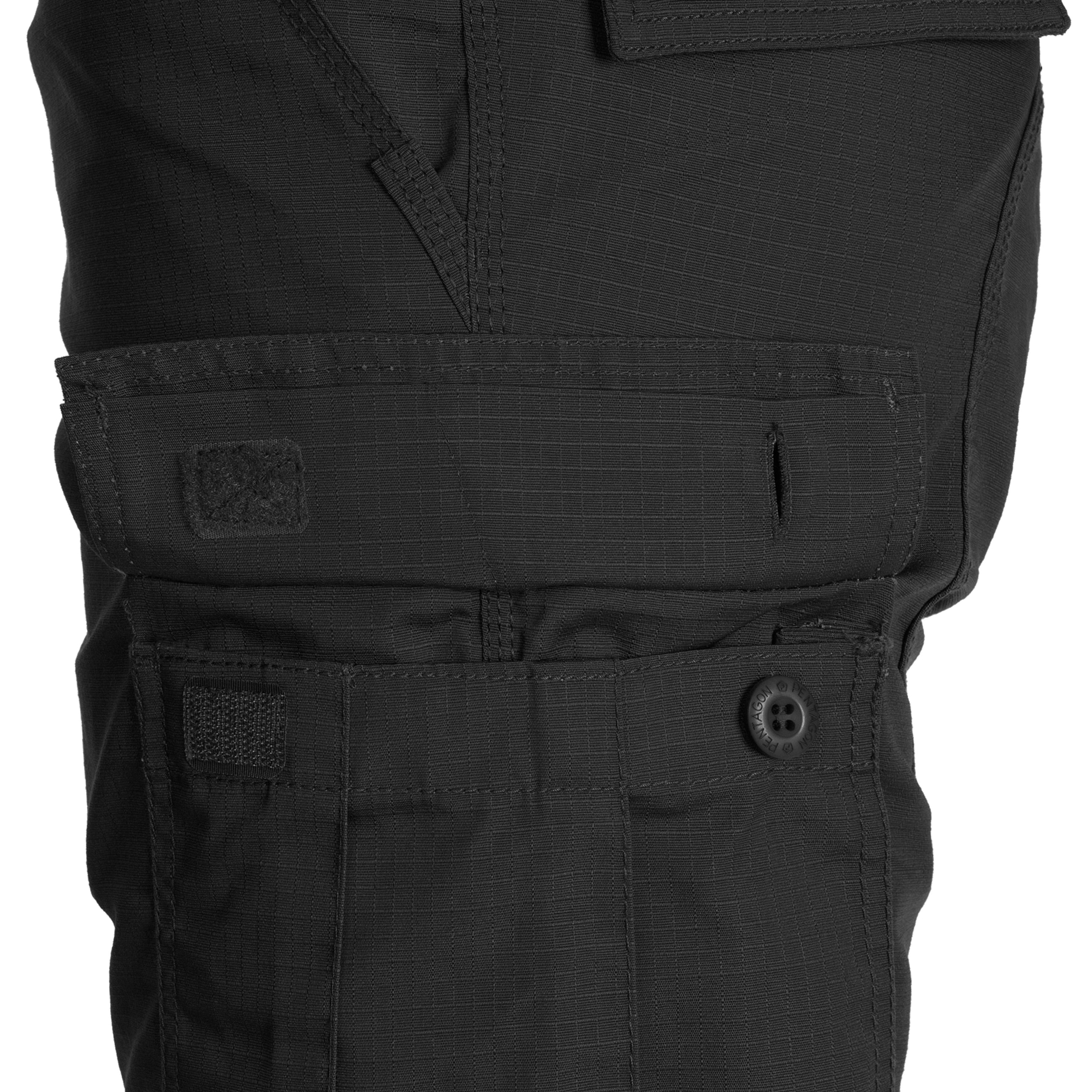 Spodnie wojskowe Pentagon BDU 2.0 - Black
