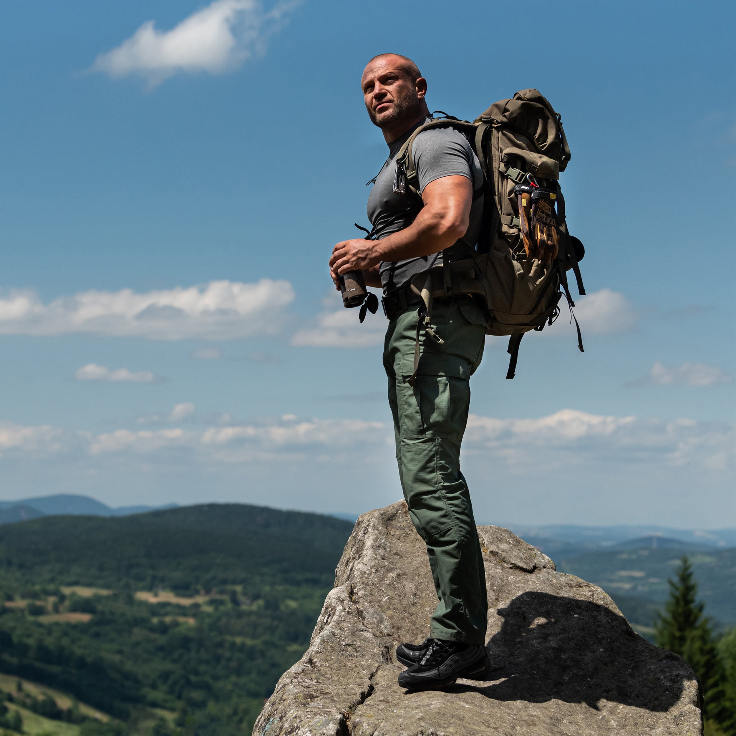 Spodnie wojskowe Pentagon BDU 2.0 - Camo Green