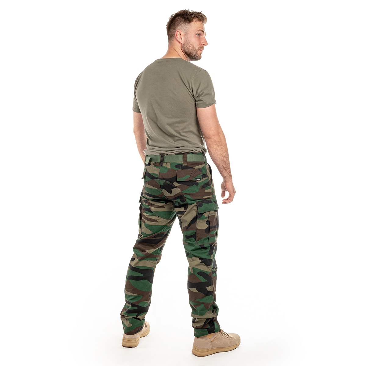 Spodnie wojskowe Pentagon BDU 2.0 - Woodland