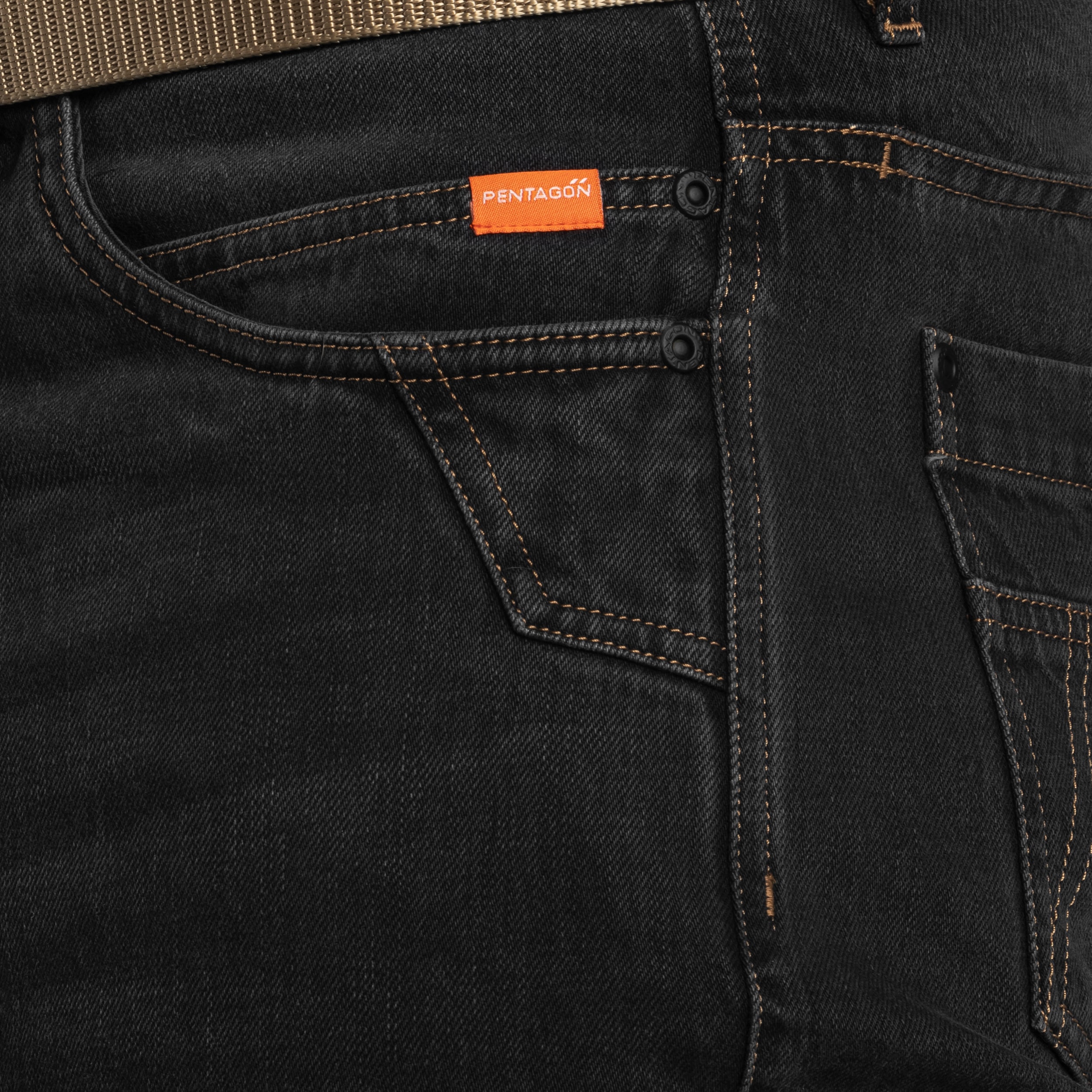 Spodnie Pentagon Rogue Jeans - Black