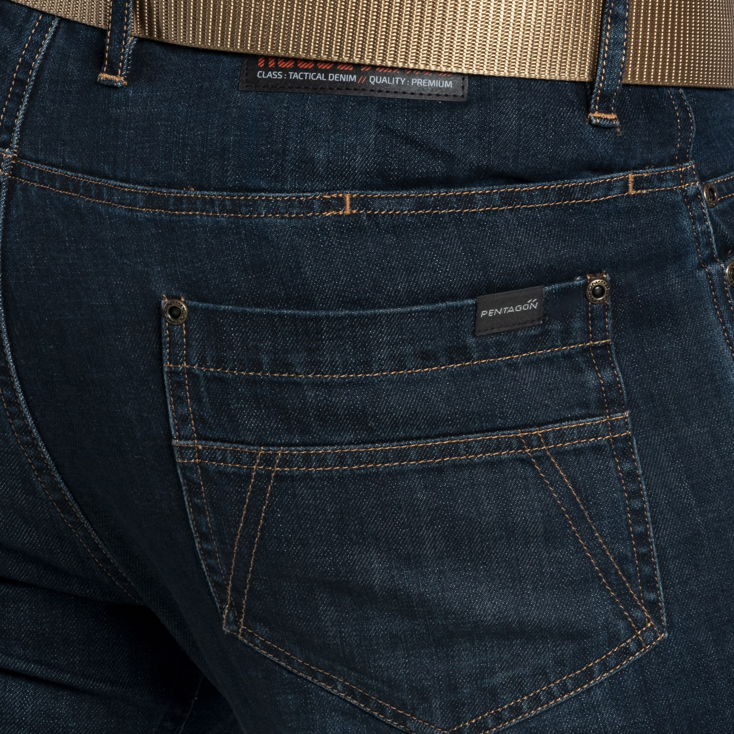 Spodnie Pentagon Rogue Jeans - Indigo Blue
