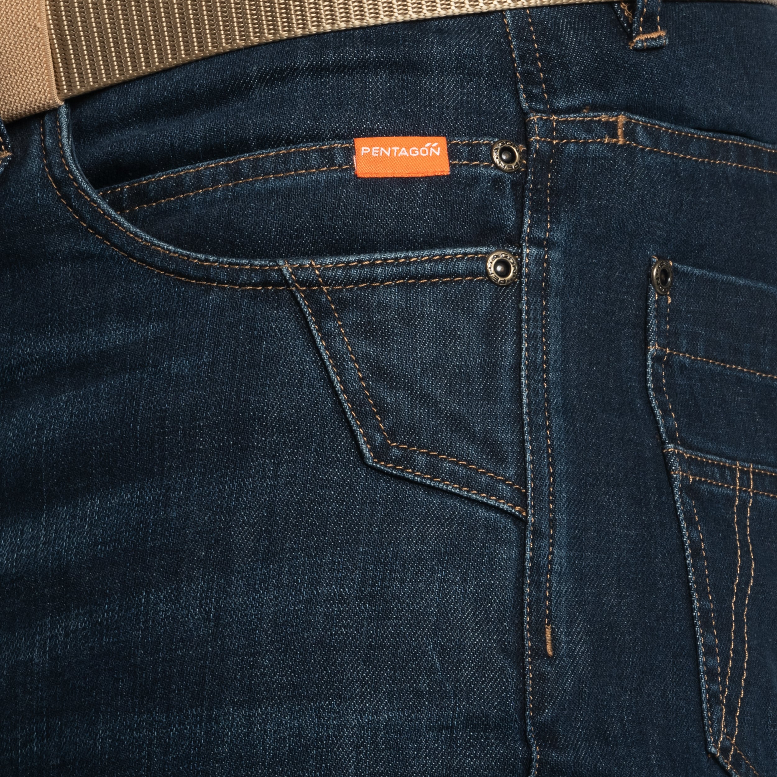Spodnie Pentagon Rogue Jeans - Indigo Blue