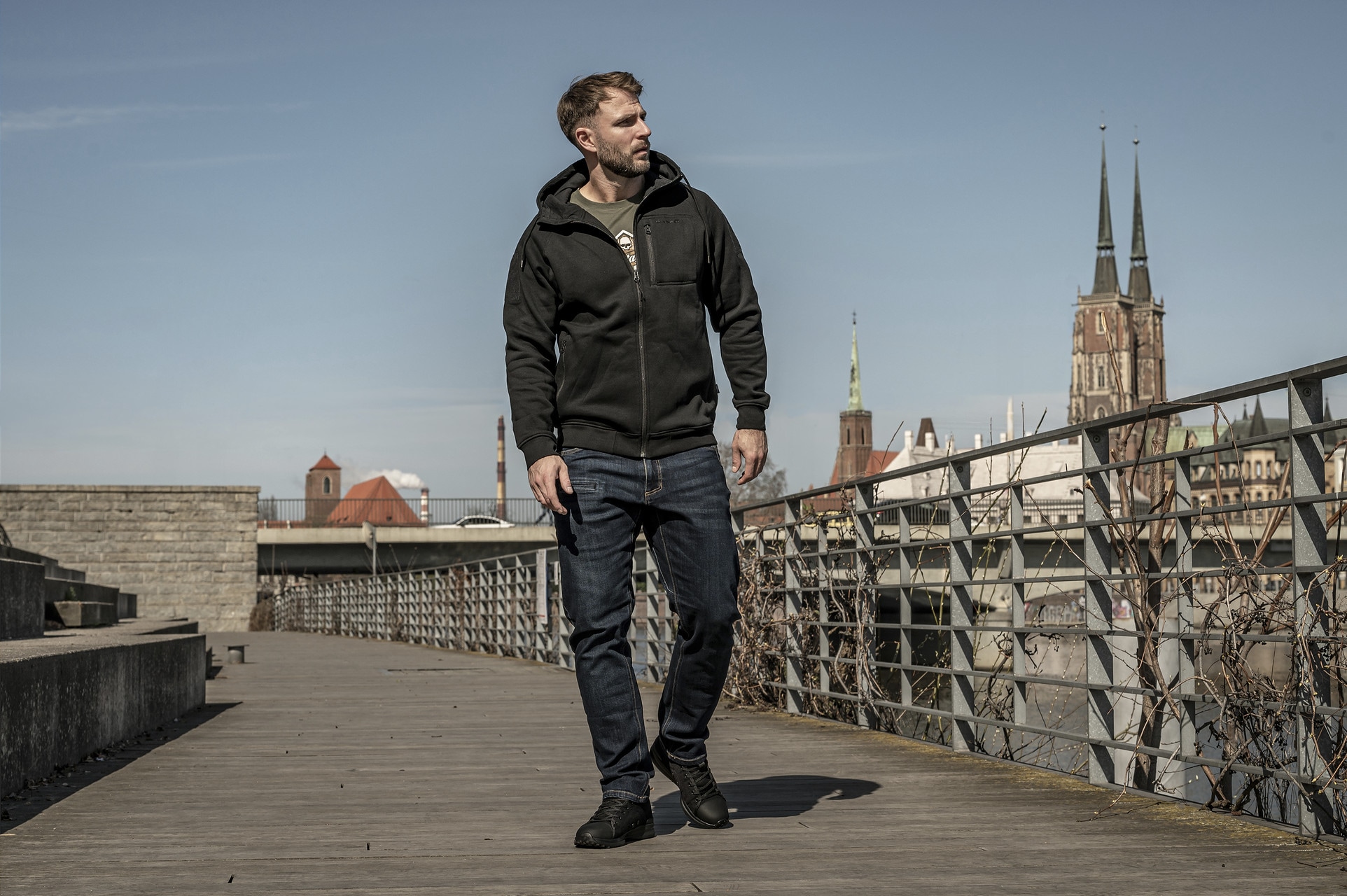 Spodnie Pentagon Rogue Jeans - Indigo Blue