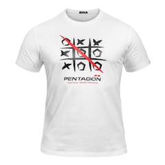 Koszulka T-Shirt Pentagon "3T" - White