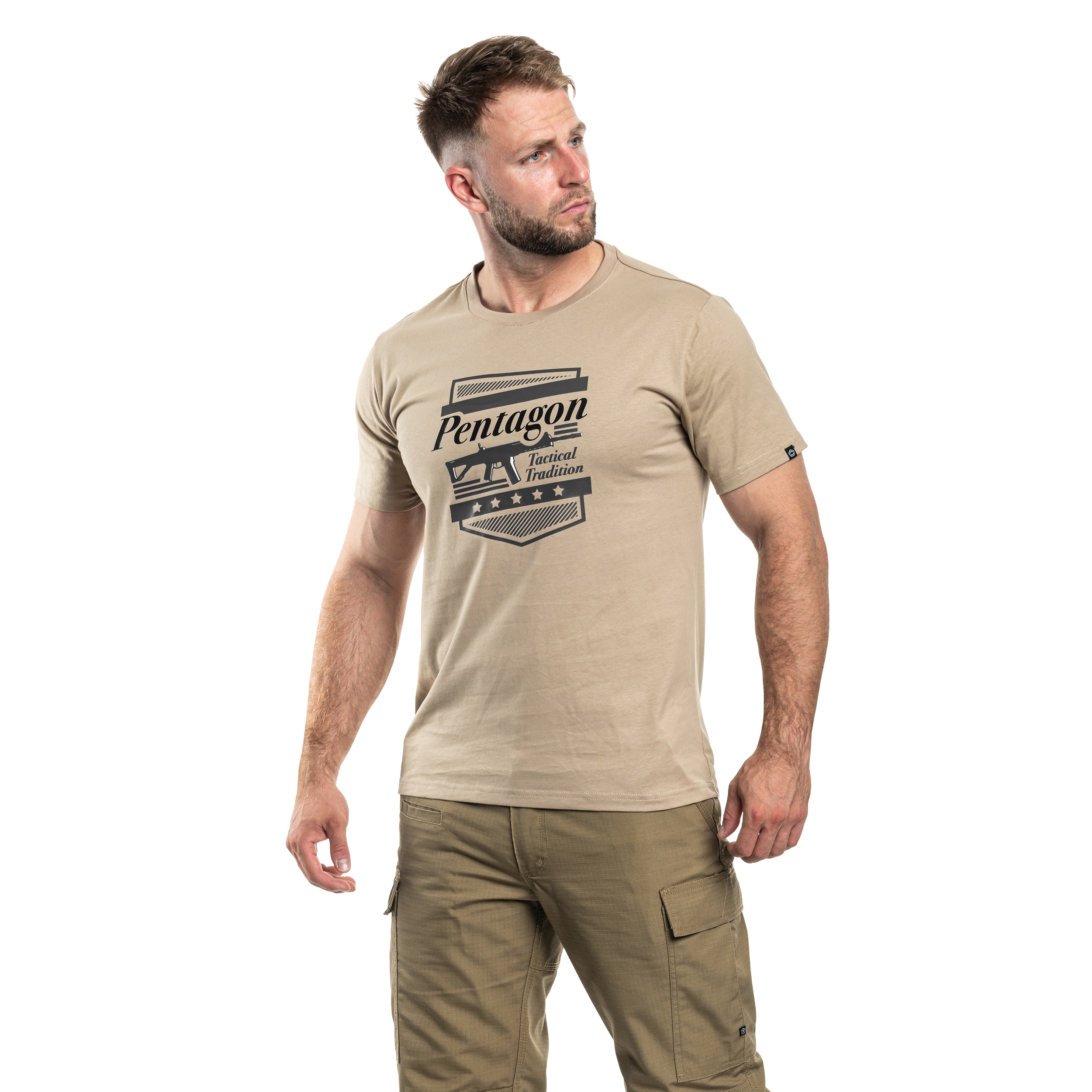Koszulka T-Shirt Pentagon ACR Khaki