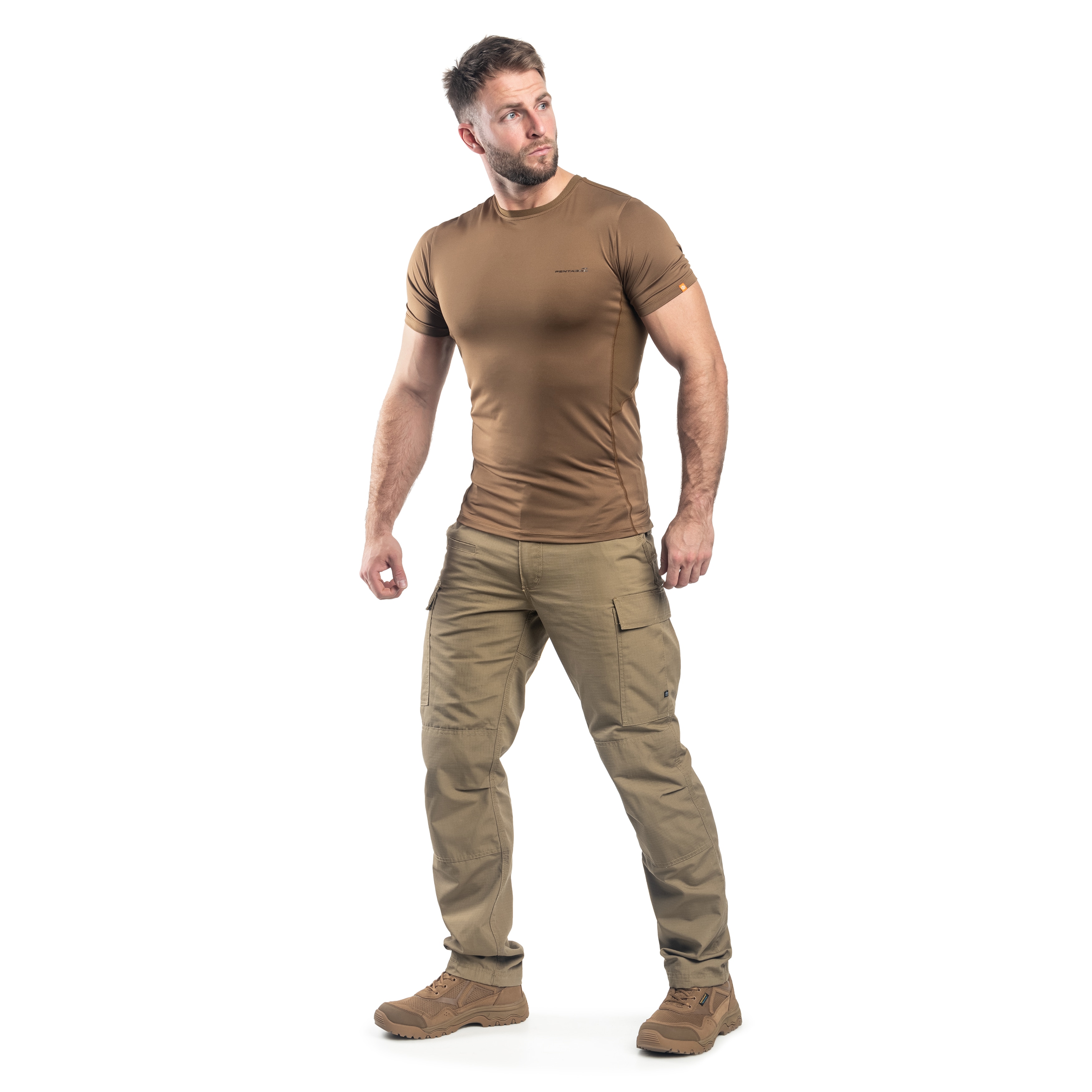 Koszulka termoaktywna Pentagon Apollo Tac Fresh - Coyote