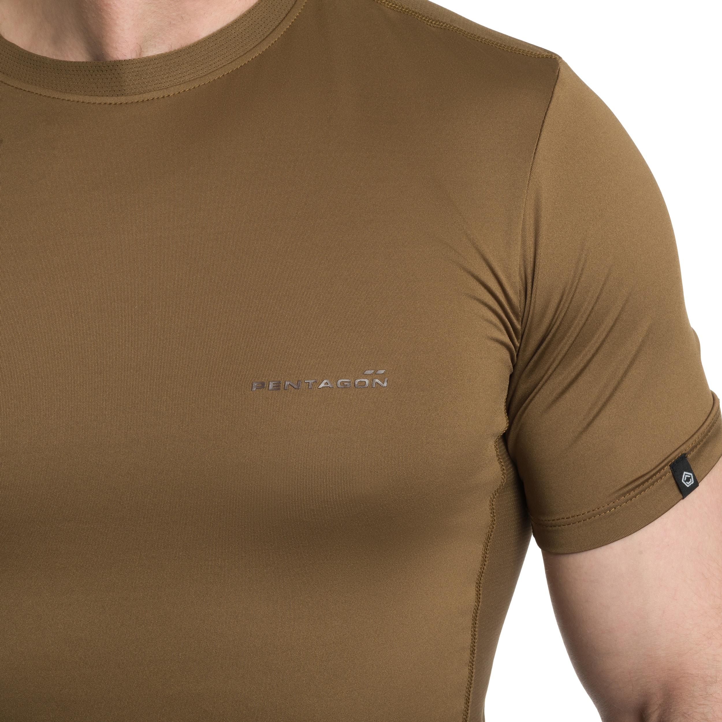 Термоактивна футболка Pentagon Apollo Tac Fresh - Coyote