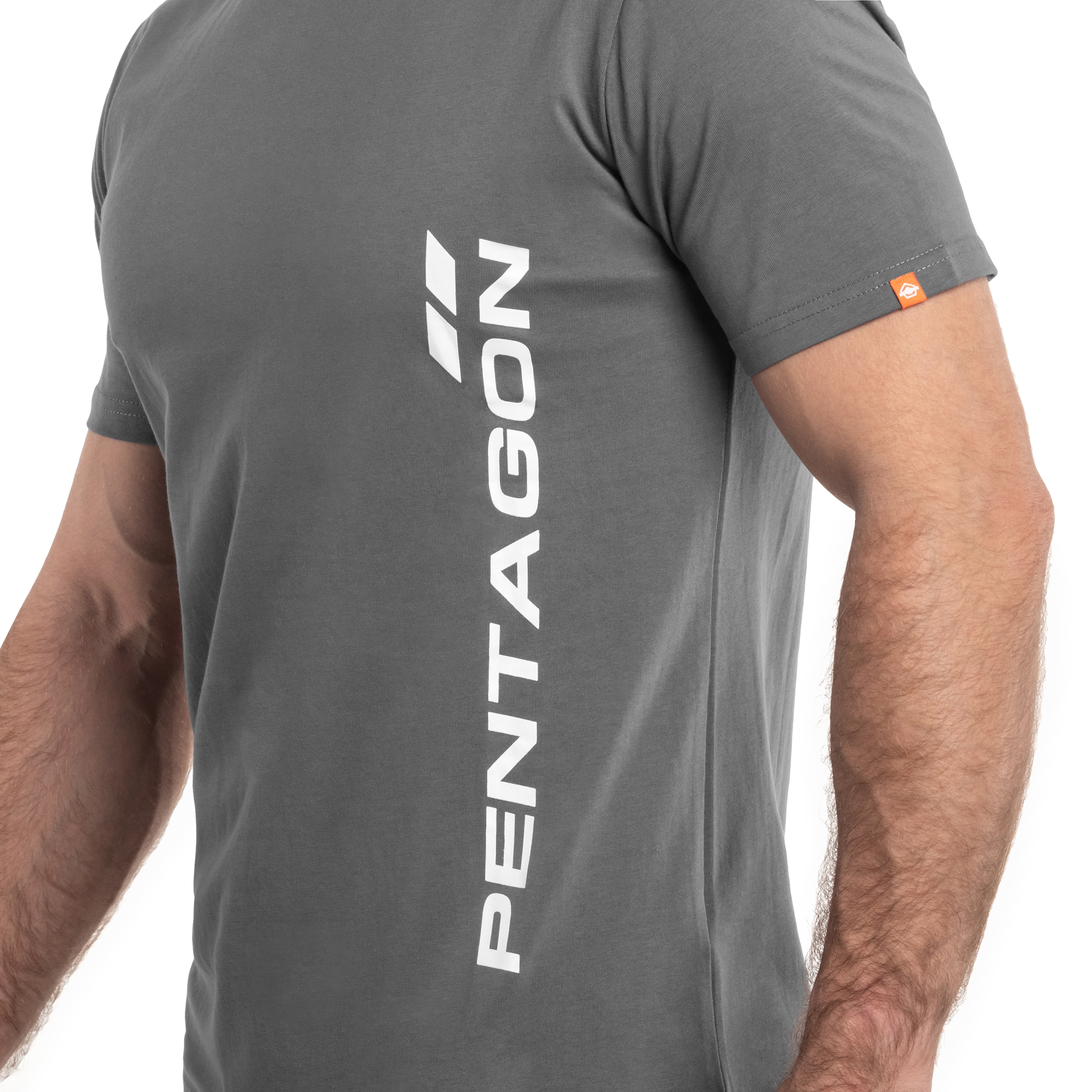 Koszulka T-shirt Pentagon Vertical - Wolf Grey