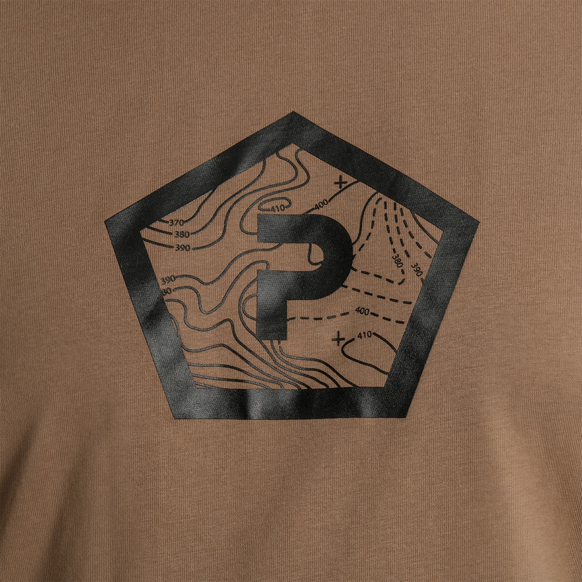 Koszulka T-shirt Pentagon Shape - Coyote