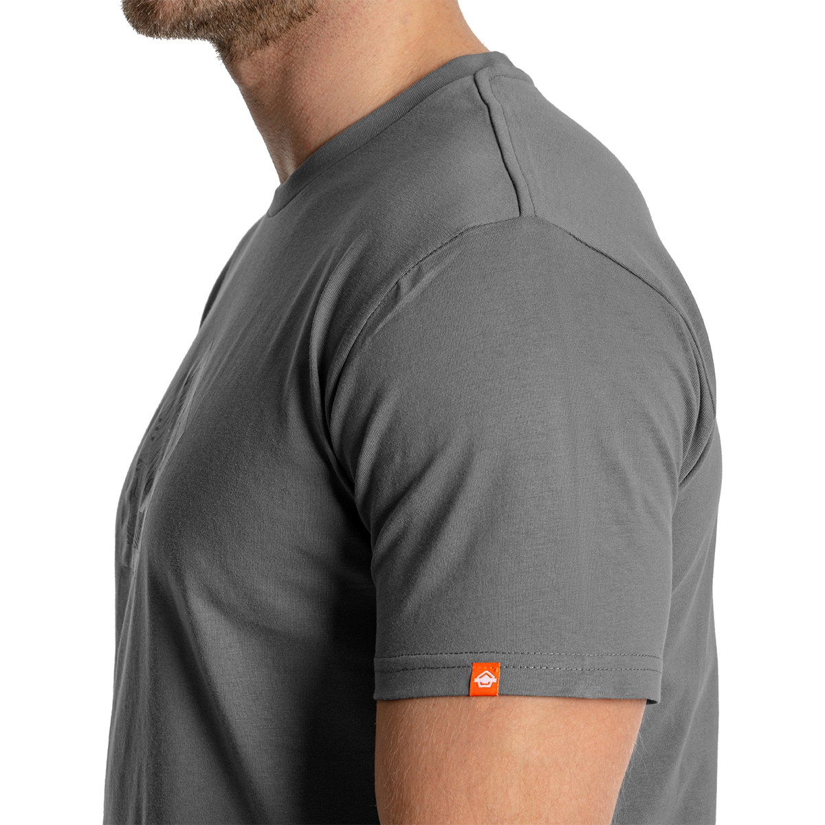 Koszulka T-shirt Pentagon Shape - Wolf Grey