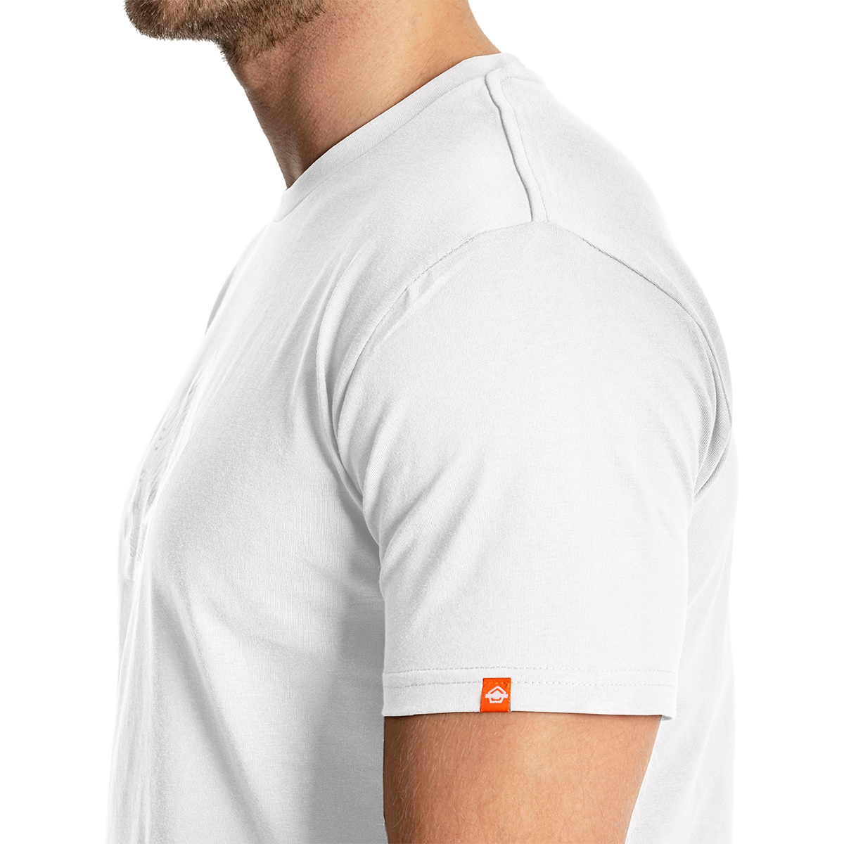 Koszulka T-shirt Pentagon Shape - White