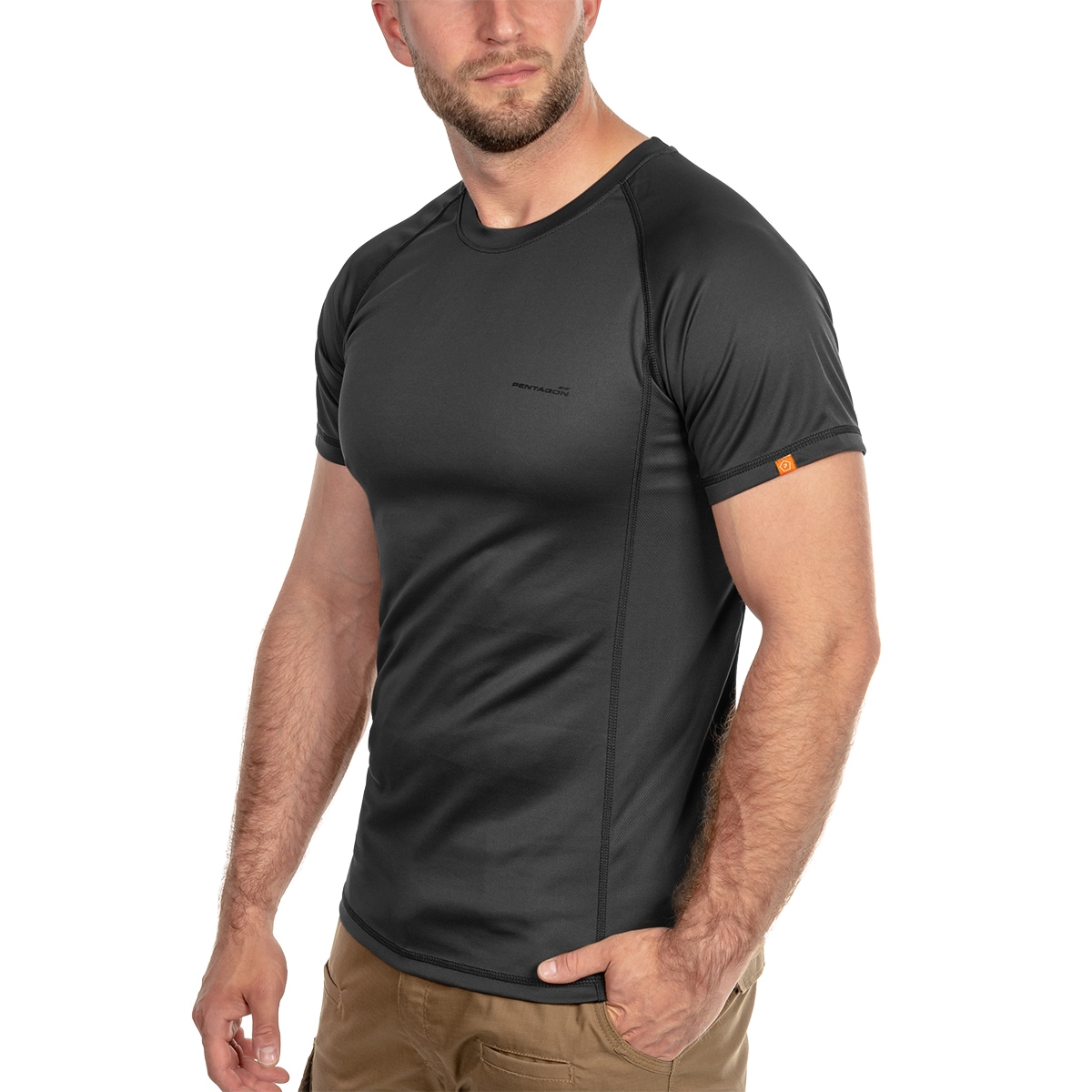 Koszulka termoaktywna Pentagon Body Shock - Black