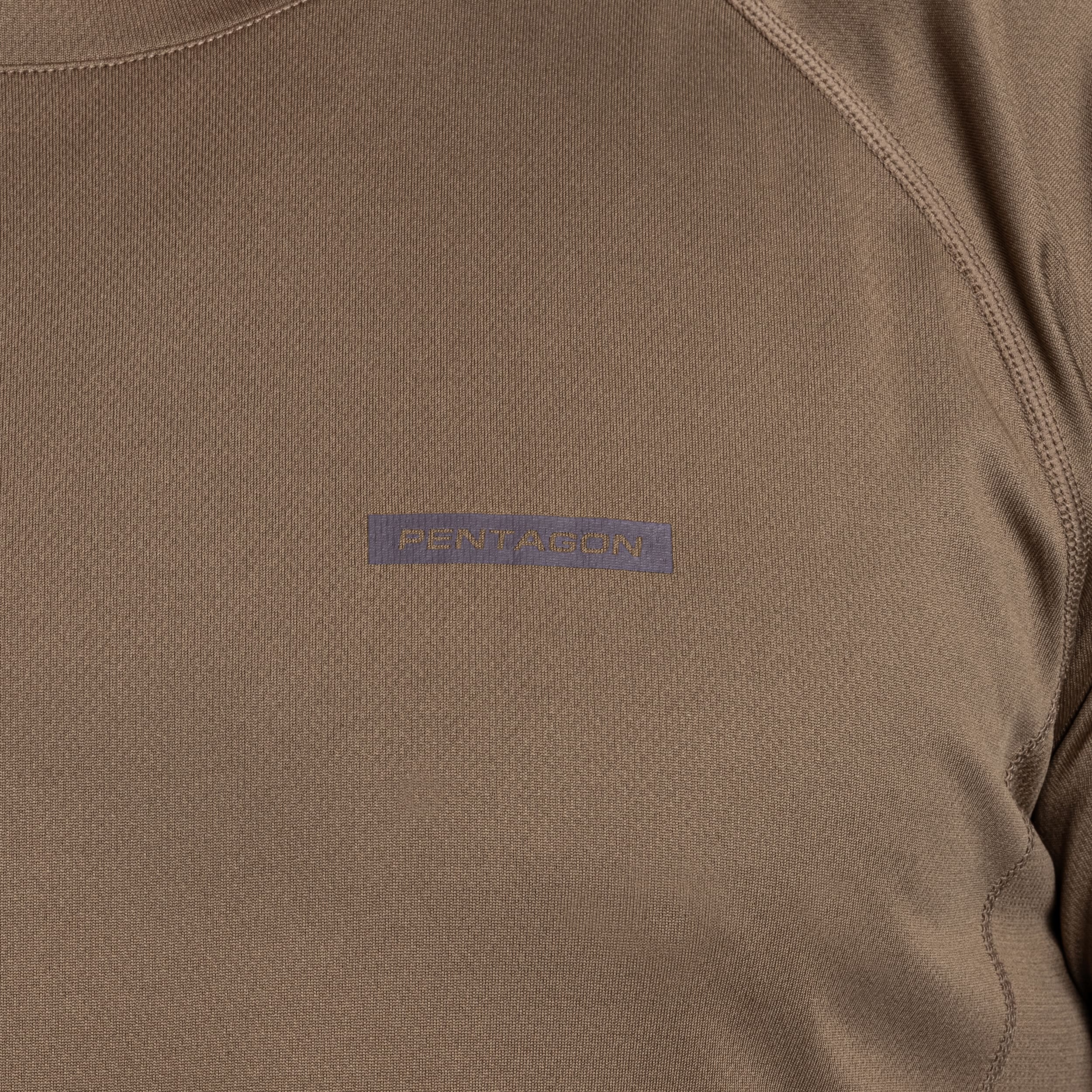 Koszulka termoaktywna Pentagon Body Shock - Coyote