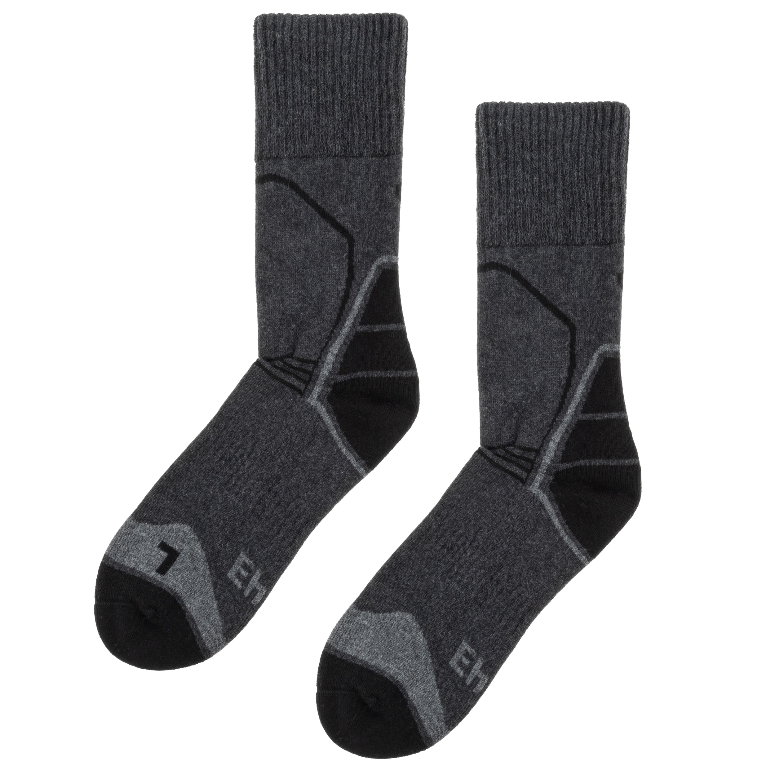 Skarpety INMOVE Trekking Deodorant - Antracyt/Grafit