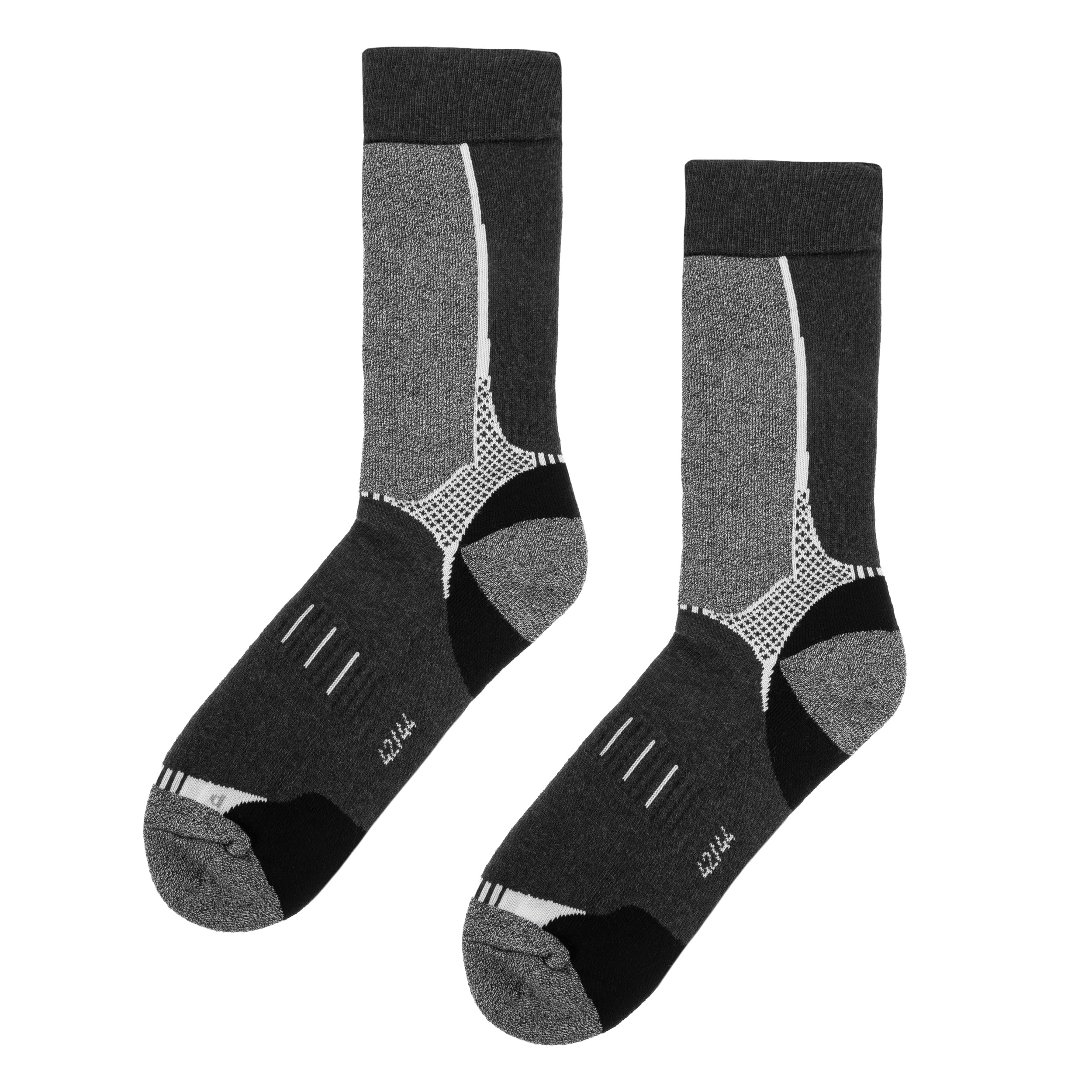 Шкарпетки Sesto Senso Trekking Winter - Чорний/Сірий