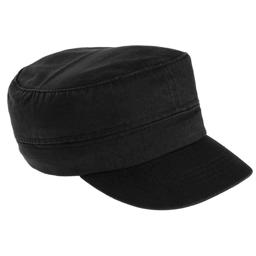 Berretto Militare Vintage M51 Jailhouse Di MIL-TEC - Colore Nero, 100% Cotone