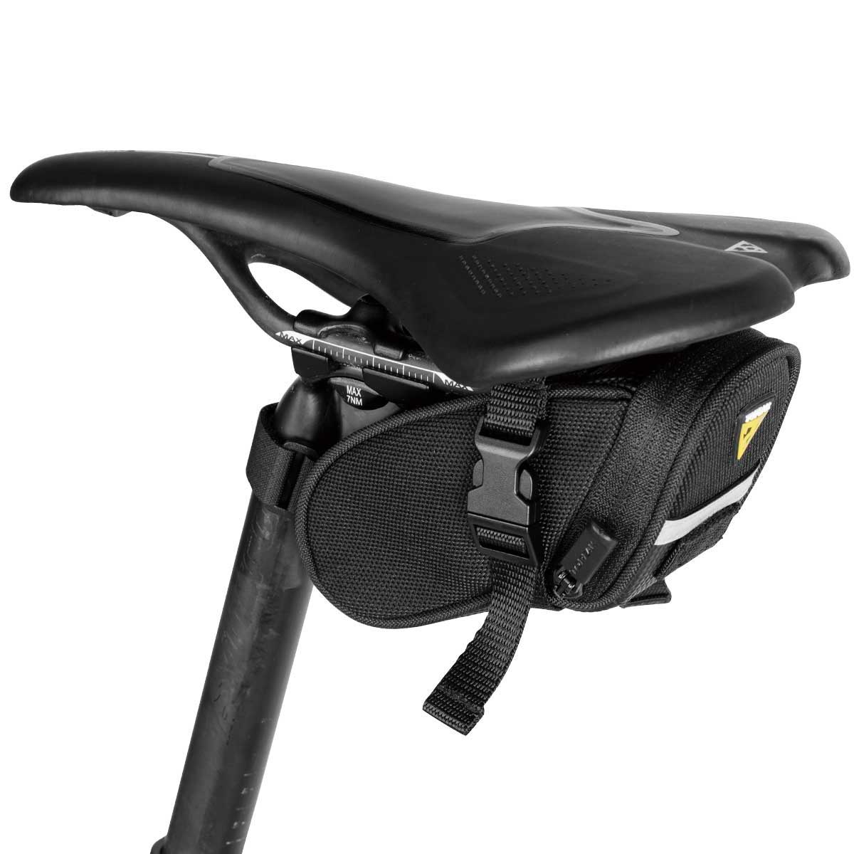 Borsa Da Sella Topeak Per Bicicletta - 6 Litri, Nero, Impermeabile, Con Pulsante Sfiato