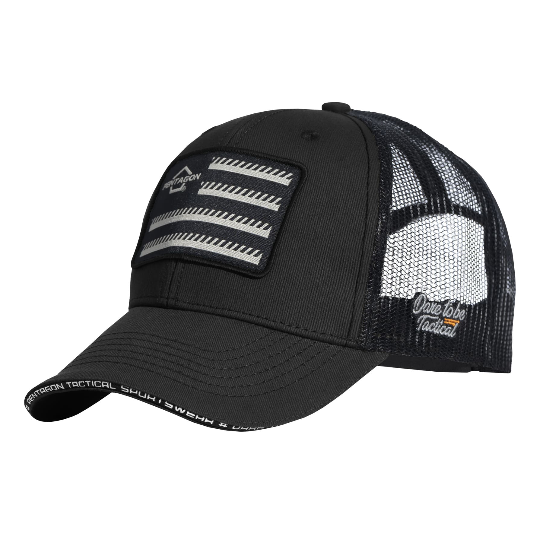 Бейсболка Pentagon Wills Truckers Twill Cap - Black