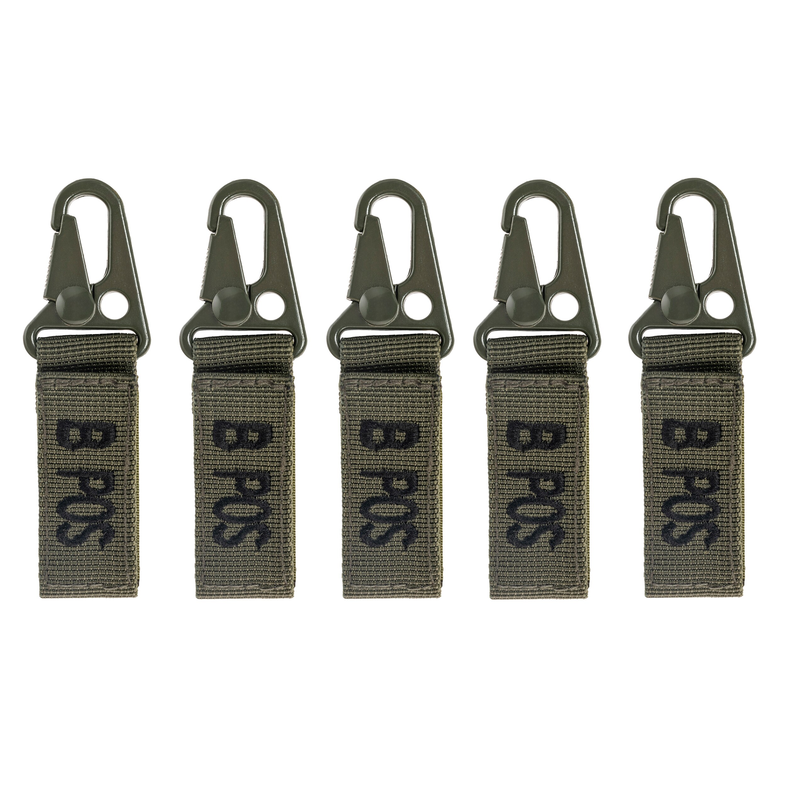 Брелок Mil-Tec група крові B+ Olive - 5 шт.