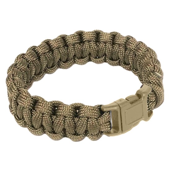 Браслет Paracord Mil-Tec пряжка - Coyote