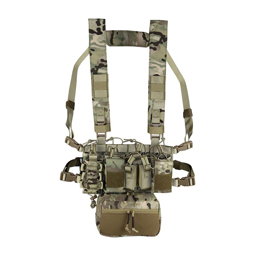 Ремінно-плечова система Camo Military Gear Storm Chest Rig - Arid MC Camo