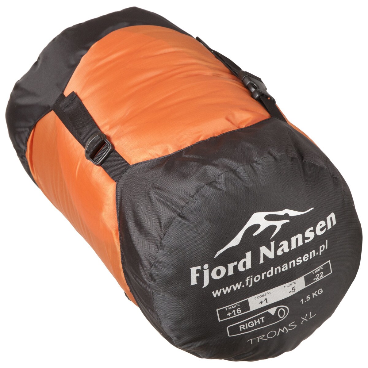 Śpiwór Fjord Nansen Troms XL 1514 g - lewy