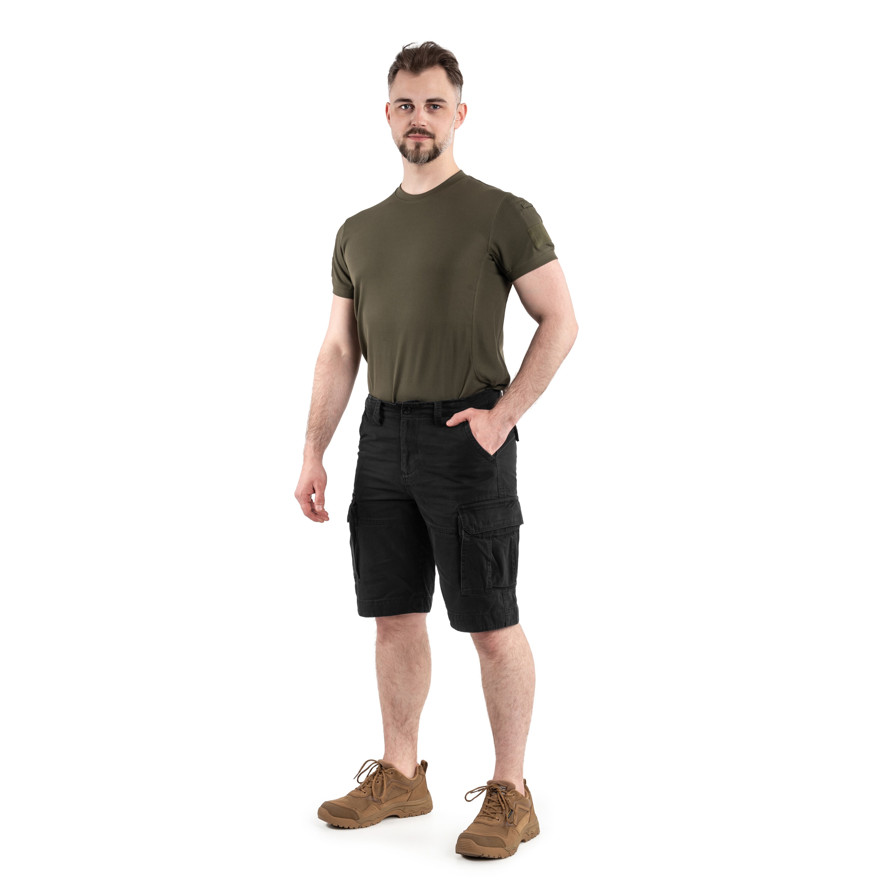 Шорти Mil-Tec Vintage Prewash - Black